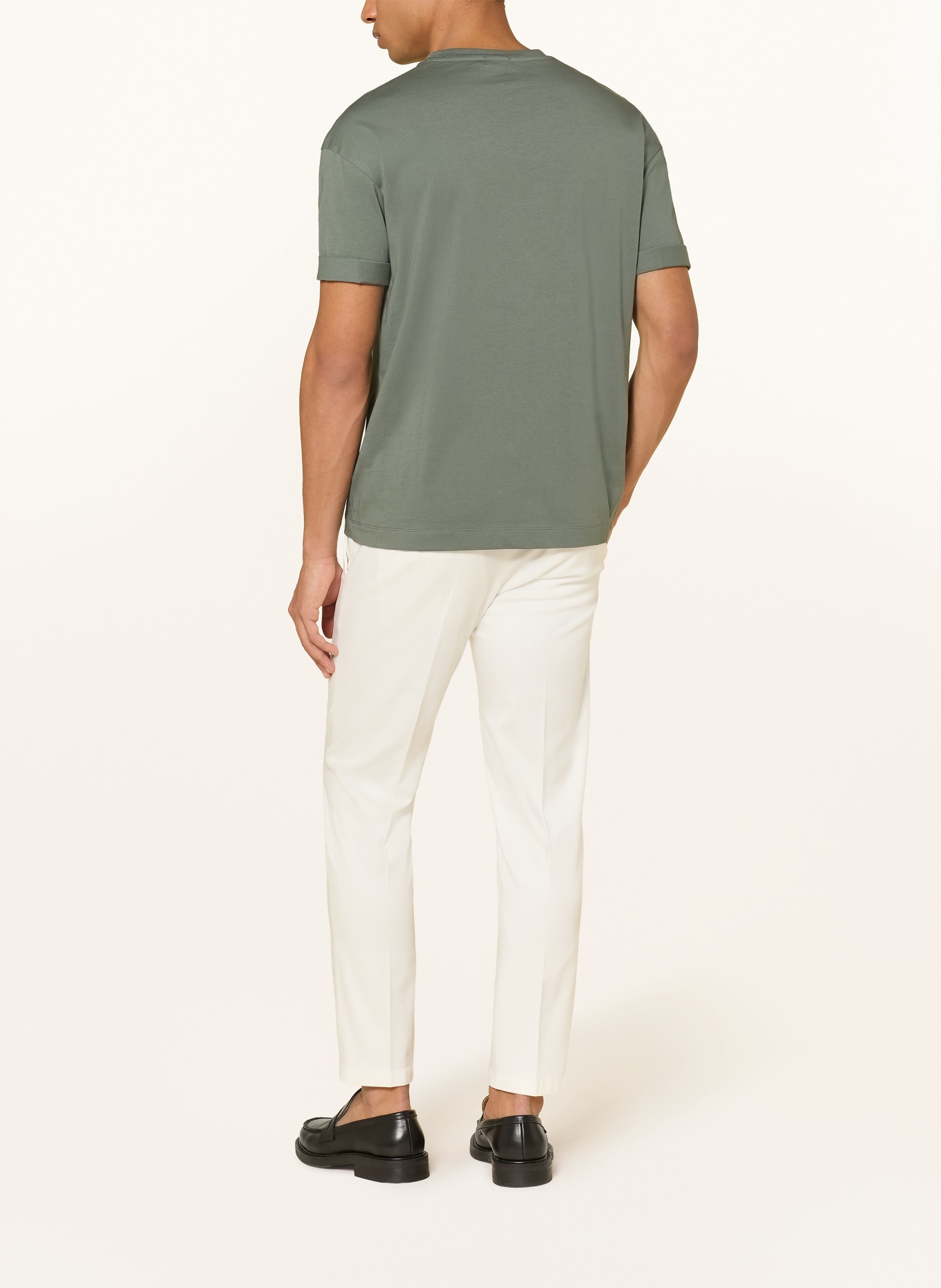 DRYKORN Tričko THILO: TMAVĚ ZELENÁ