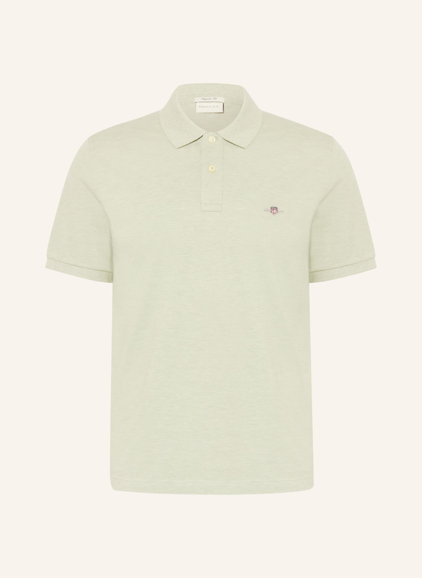 GANT Piqué-Poloshirt Regular Fit: HELLGRÜN