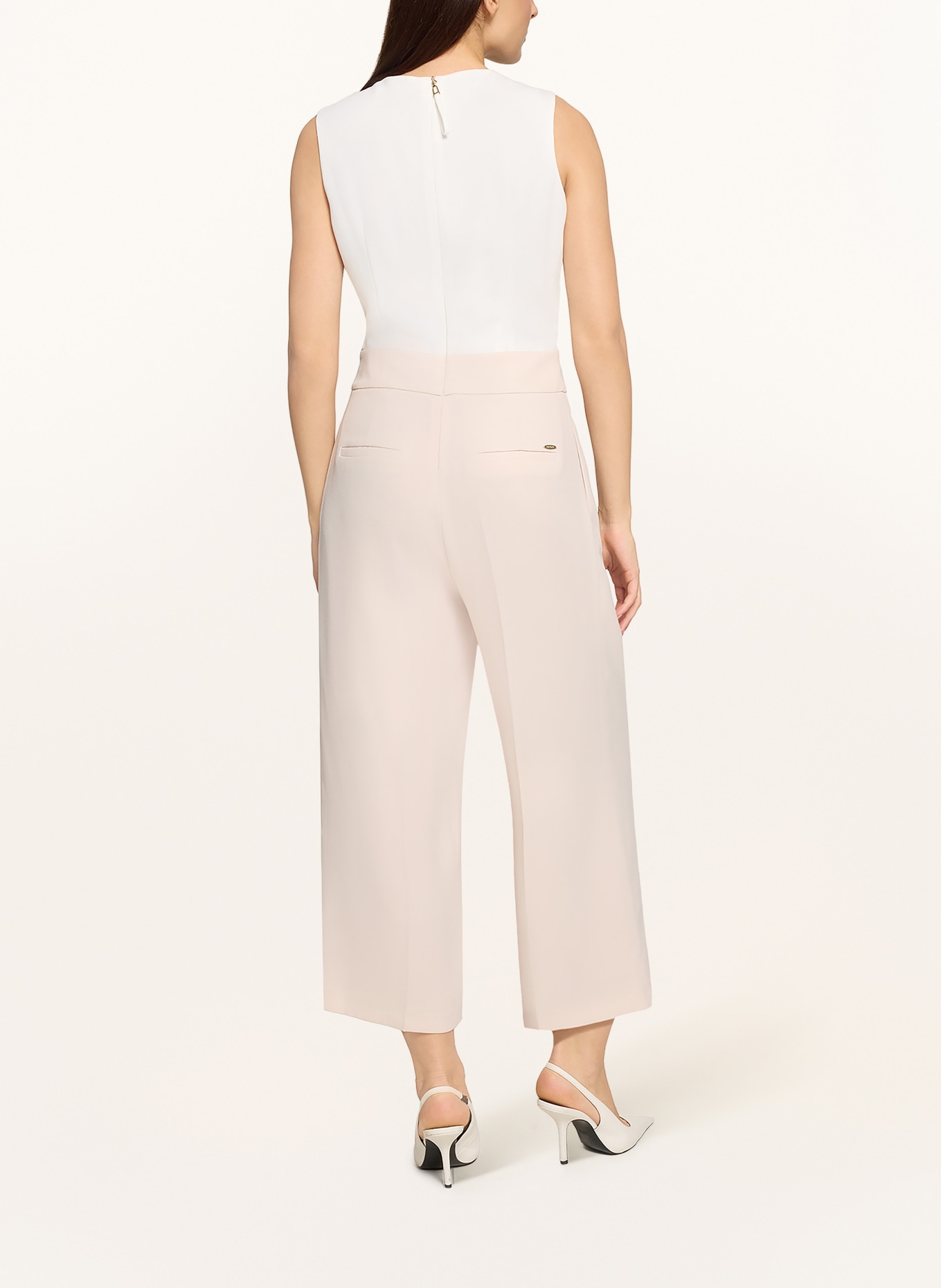BETTY&CO Jumpsuit: CREAM / WHITE