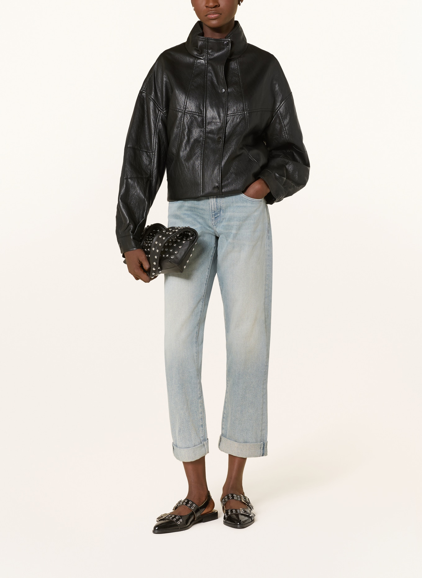 G-Star Boyfriend džíny KATE: J067 faded mechanical grey