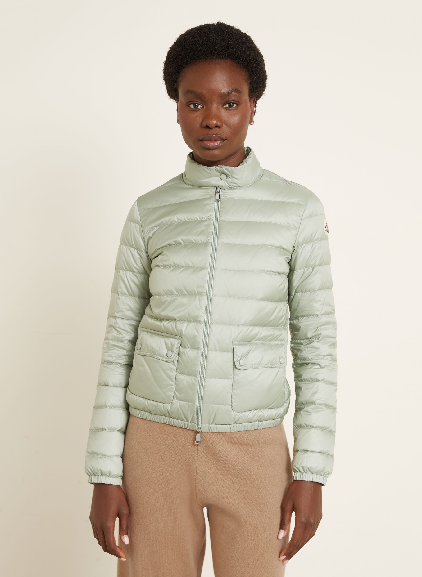 MONCLER Daunenjacke LANS: HELLGRÜN