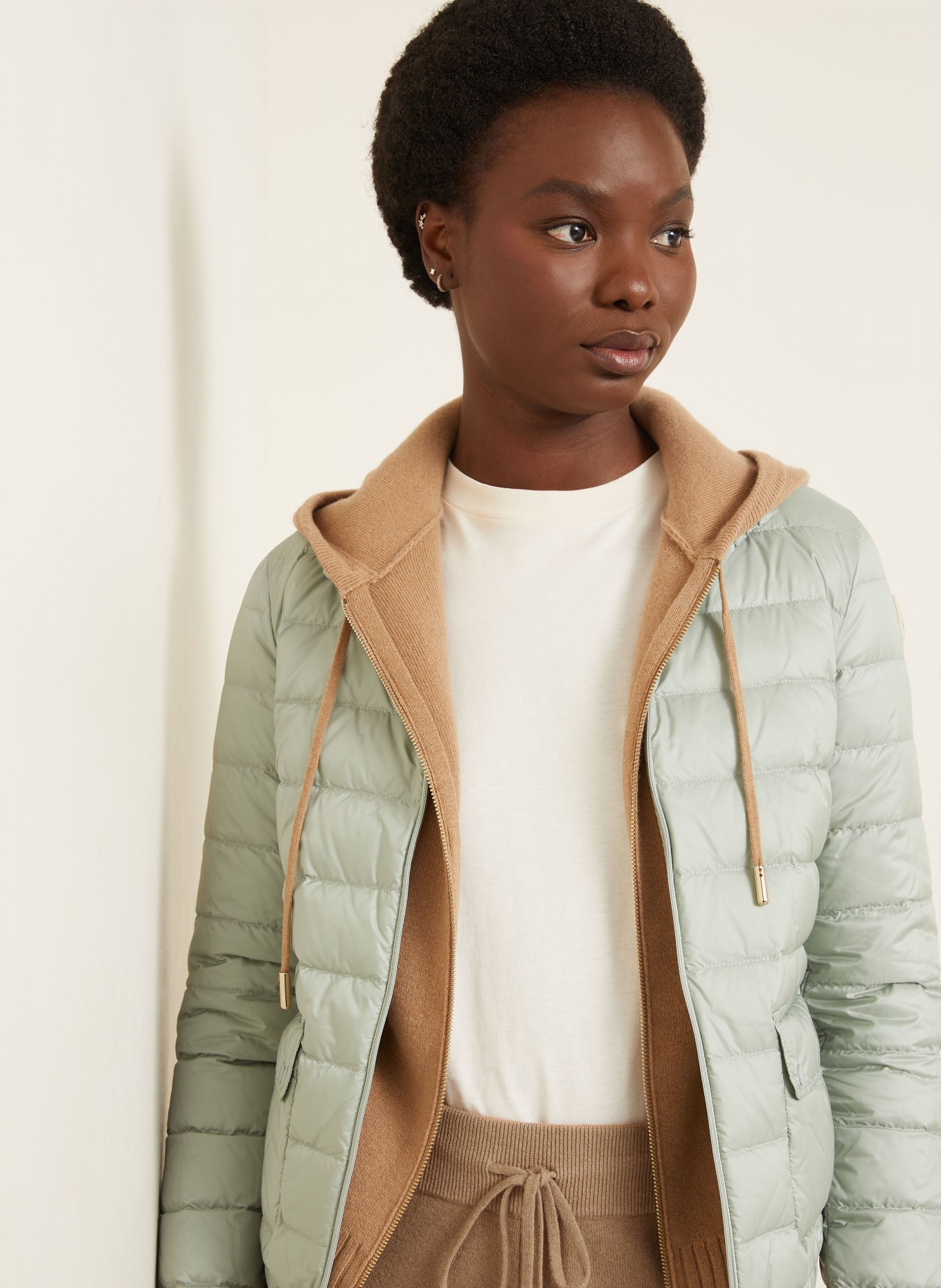 MONCLER Daunenjacke LANS: HELLGRÜN