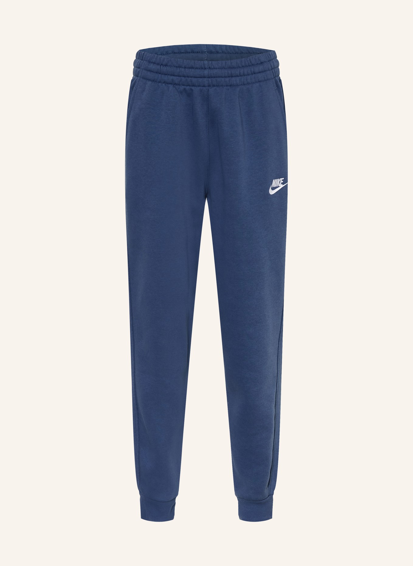 Nike Sweatpants: BLAU / WEISS