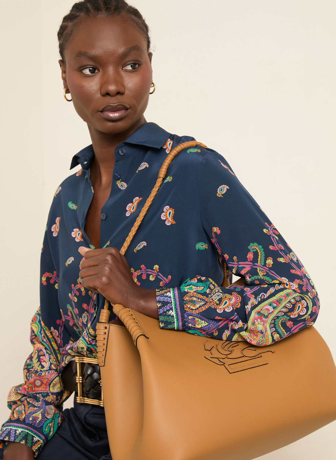 ETRO Shopper: COGNAC