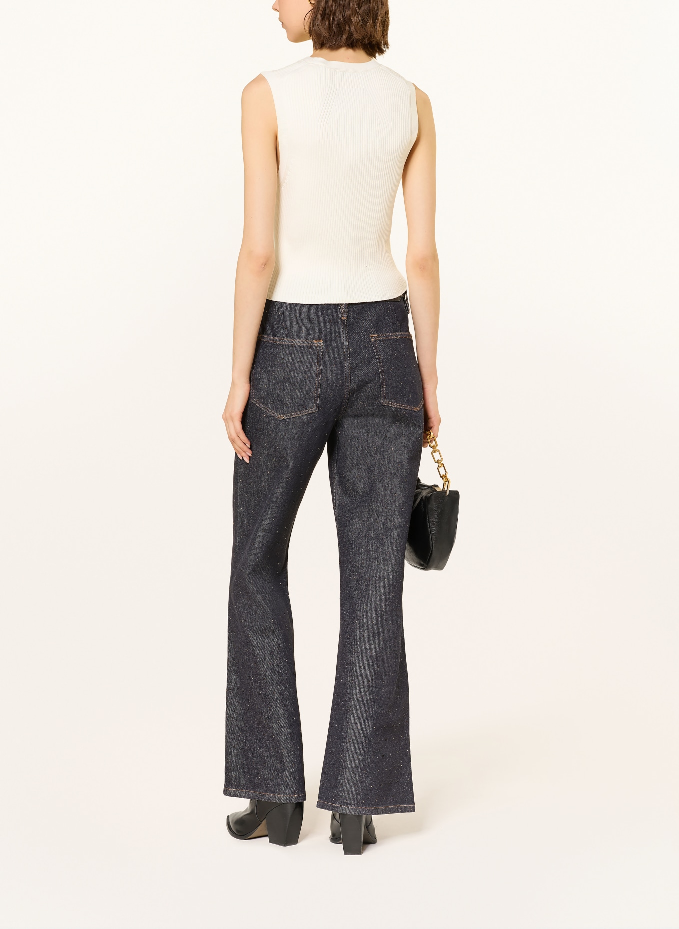 ALLSAINTS Strickweste CRUZ: ECRU