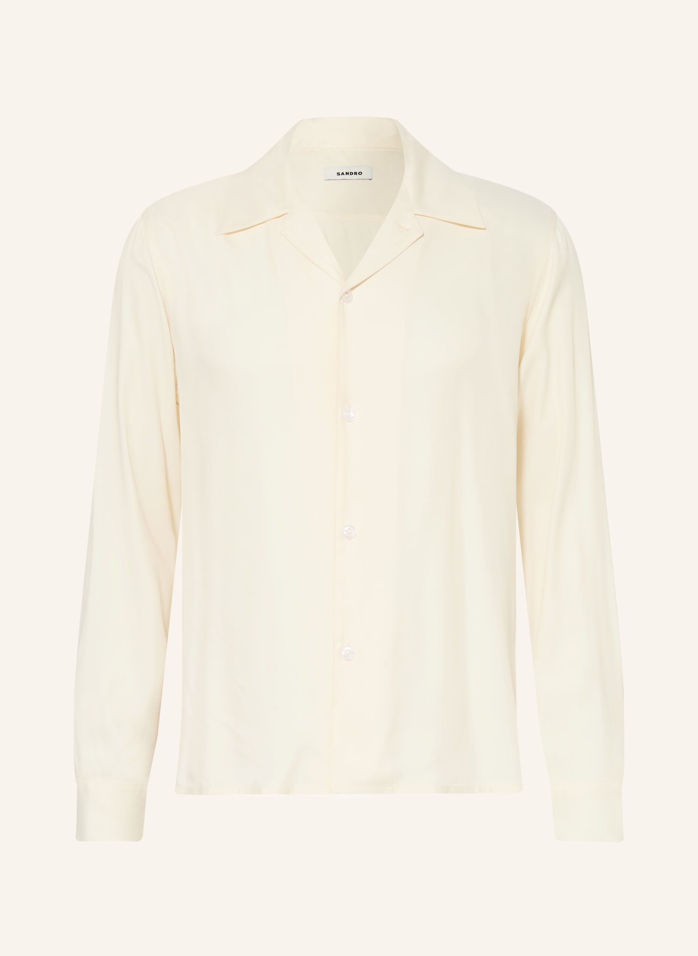 SANDRO Resorthemd Regular Fit: ECRU