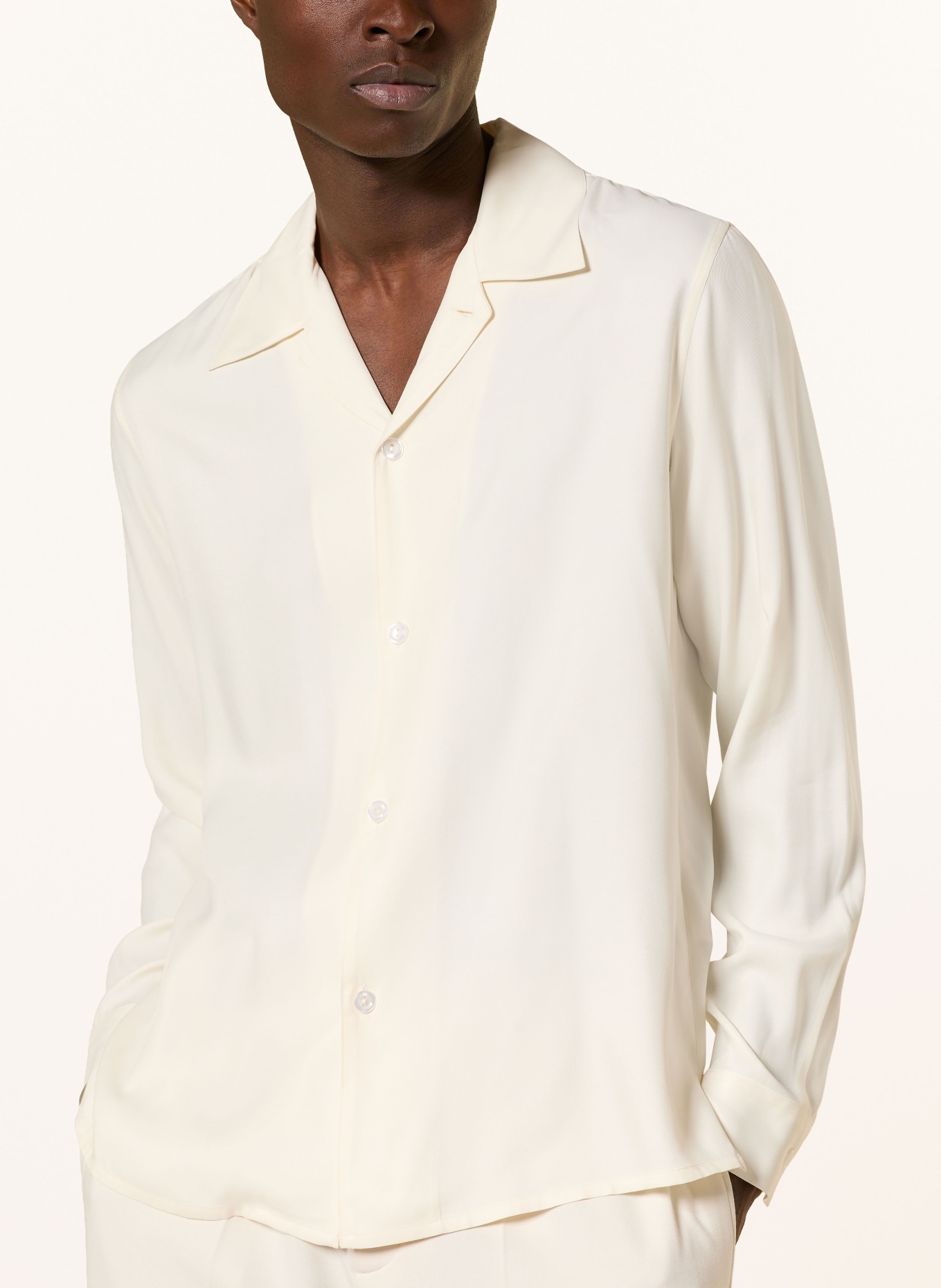 SANDRO Resorthemd Regular Fit: ECRU