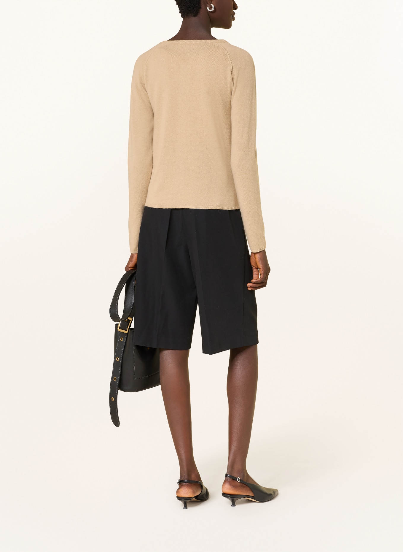 rosemunde Pletený kabátek LAICA s kašmírem: VELBLOUDÍ