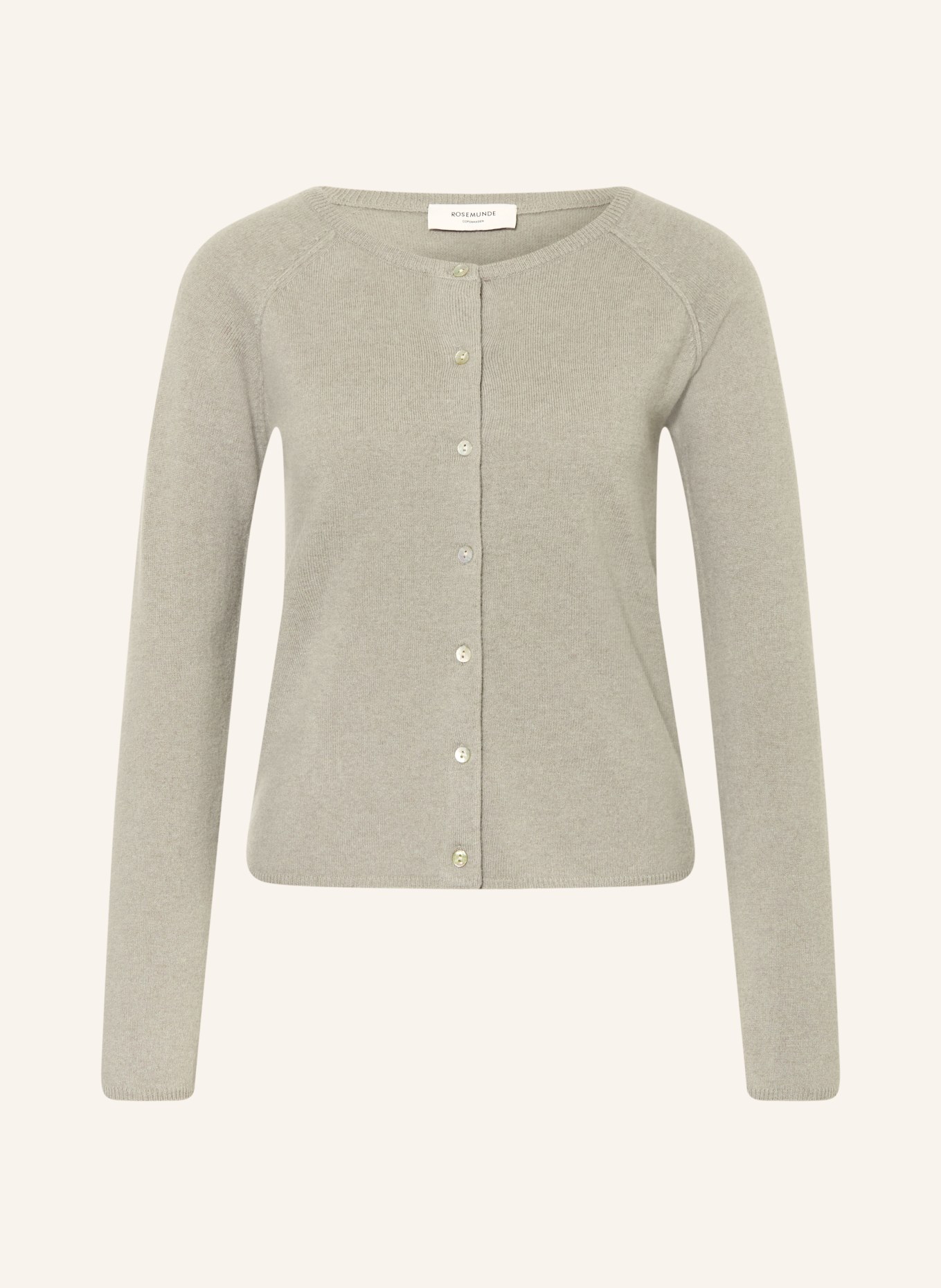 rosemunde Strickjacke LAICA mit Cashmere: KHAKI