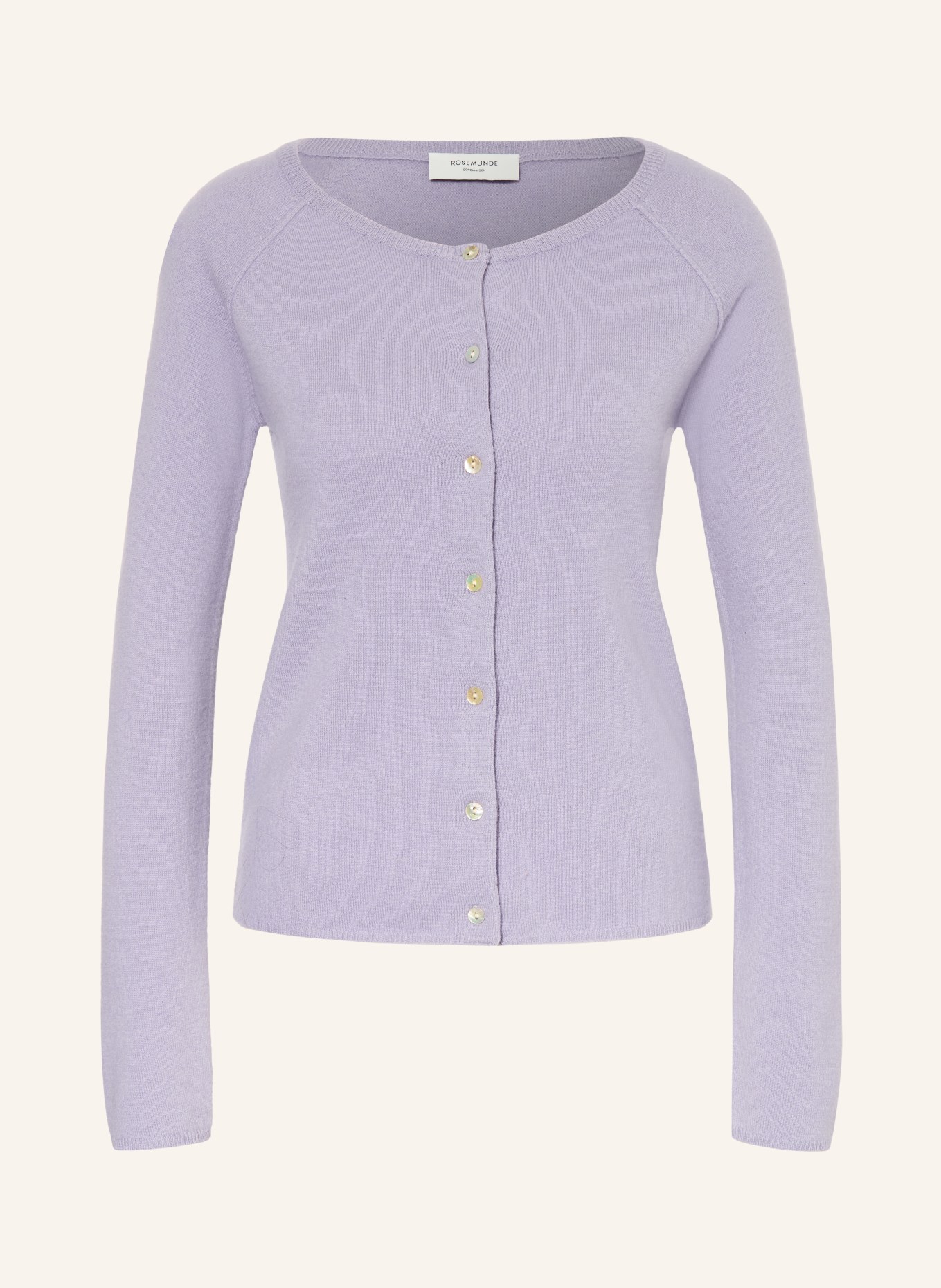 rosemunde Strickjacke LAICA mit Cashmere: HELLLILA