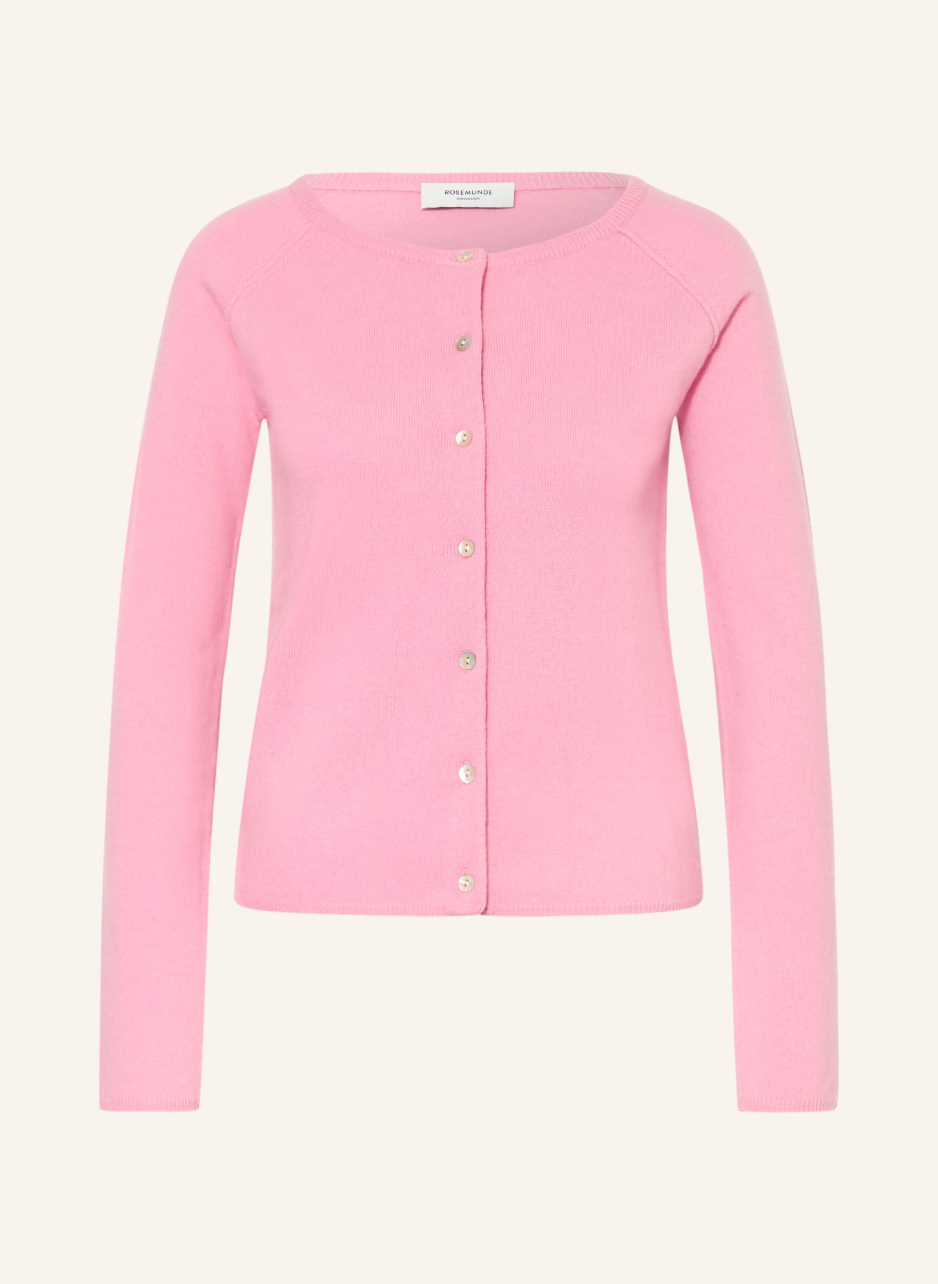 rosemunde Strickjacke LAICA mit Cashmere: ROSA