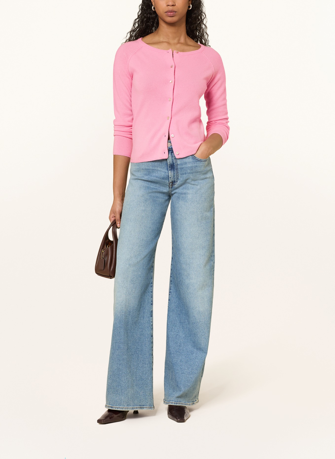 rosemunde Strickjacke LAICA mit Cashmere: ROSA