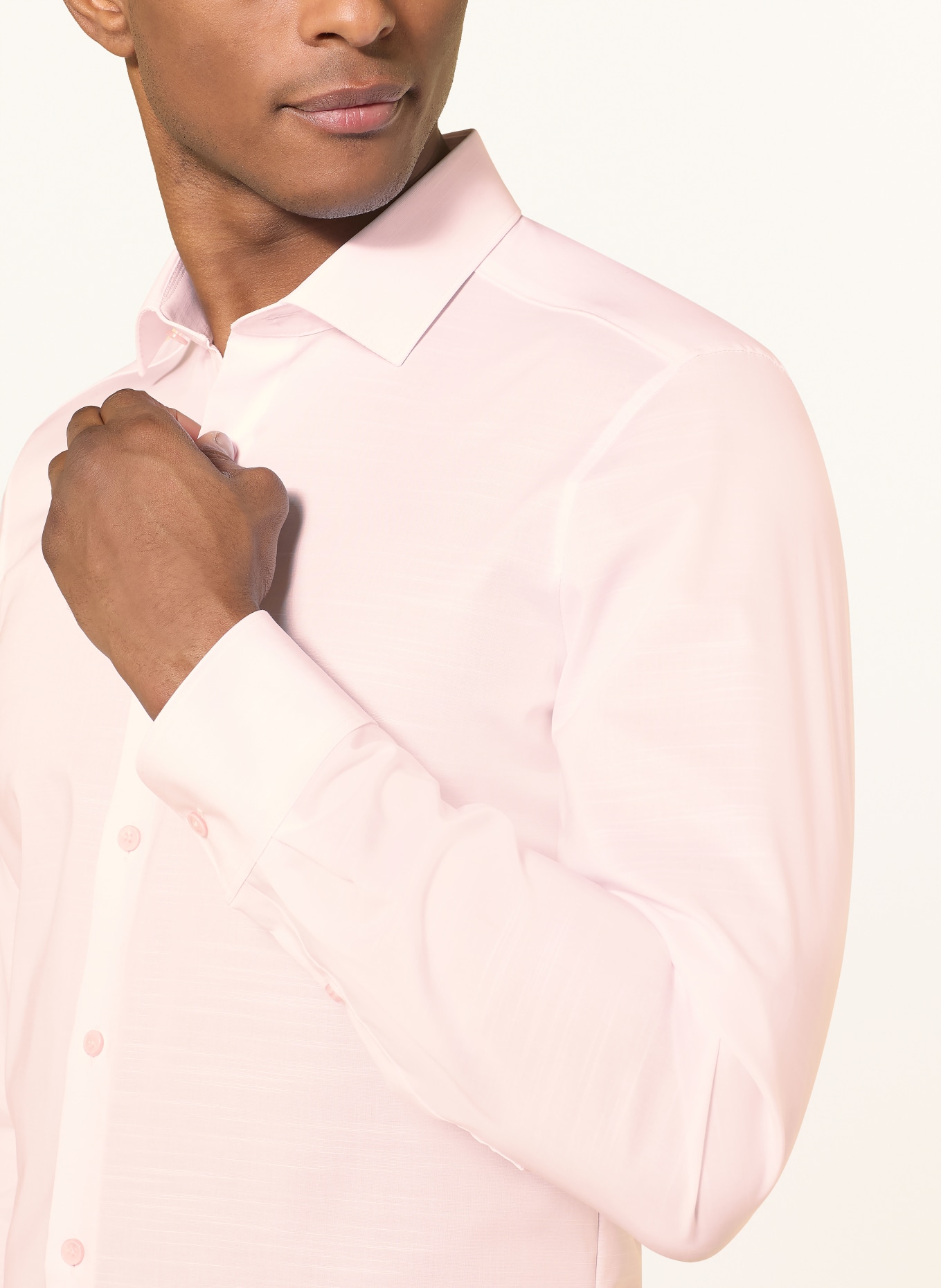 OLYMP Hemd Level Five body fit: HELLROSA