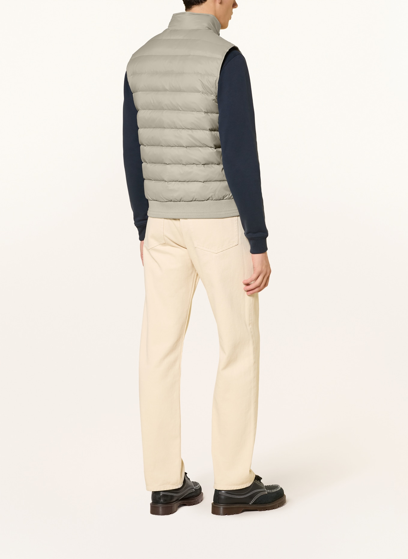 BELSTAFF Daunenweste CIRCUIT: HELLGRÜN