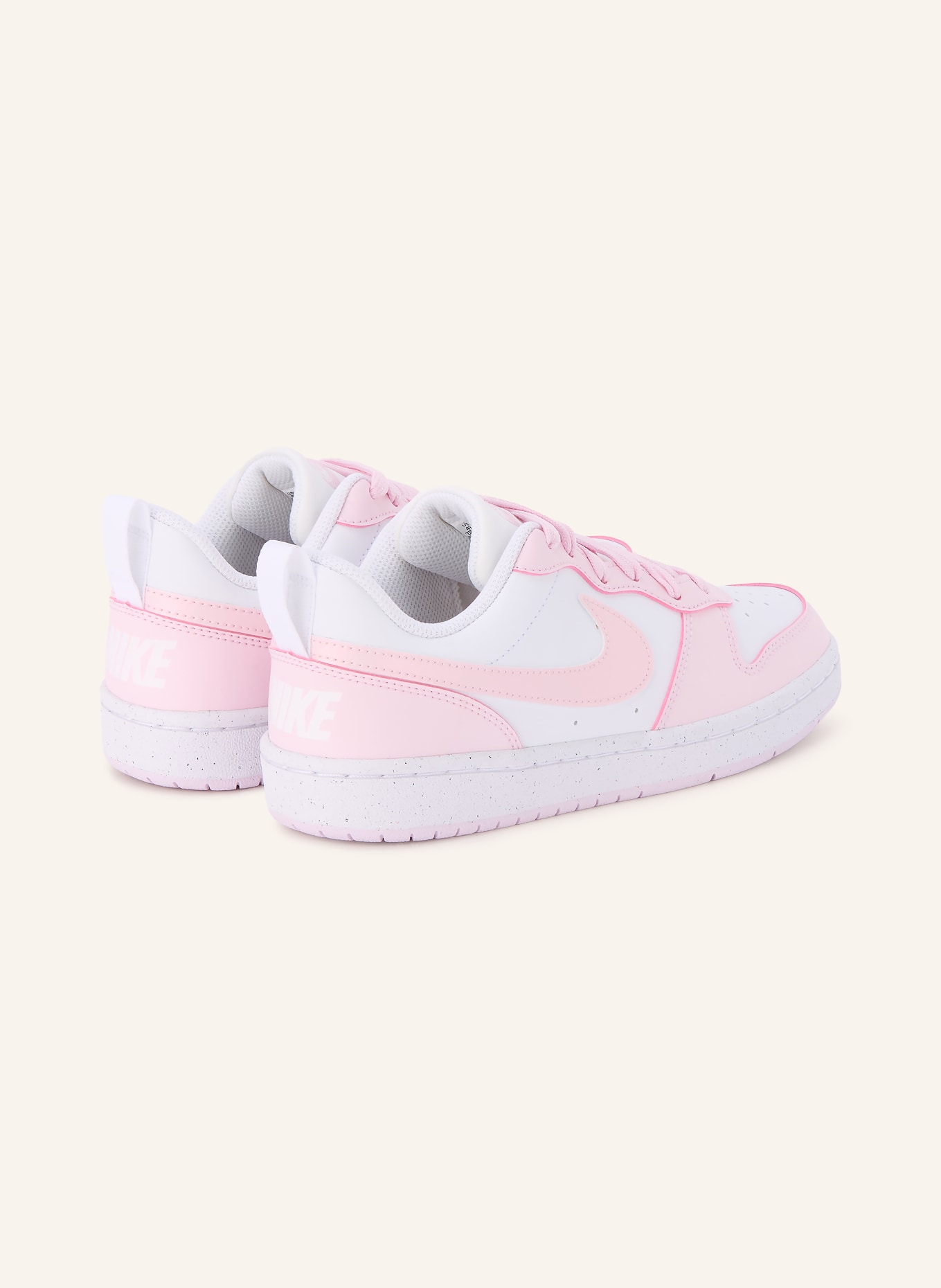 Nike Sneaker COURT BOROUGH LOW RECRAFT: WEISS / ROSA