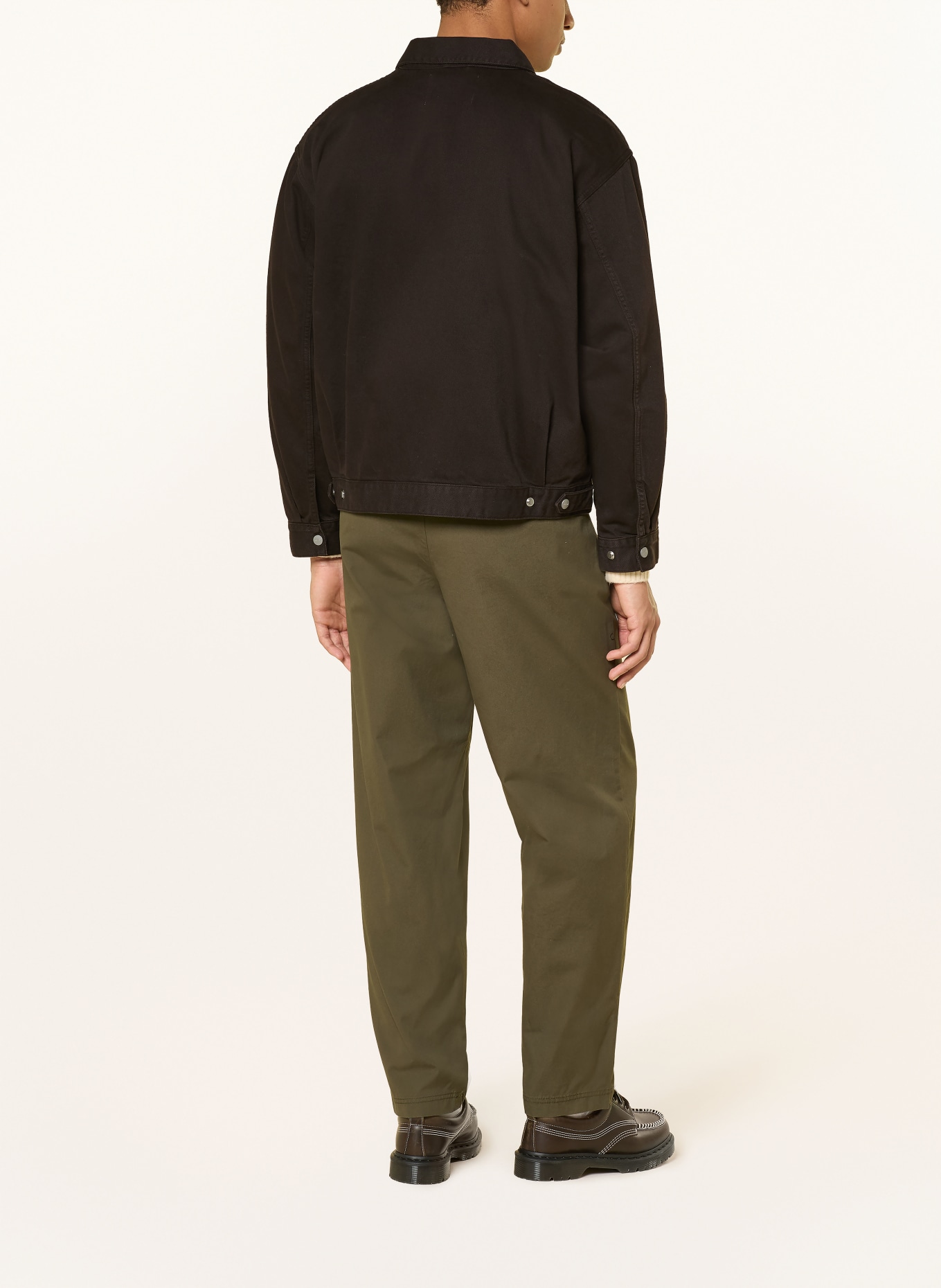 Barbour Chino COLE Extra Slim Fit: OLIV