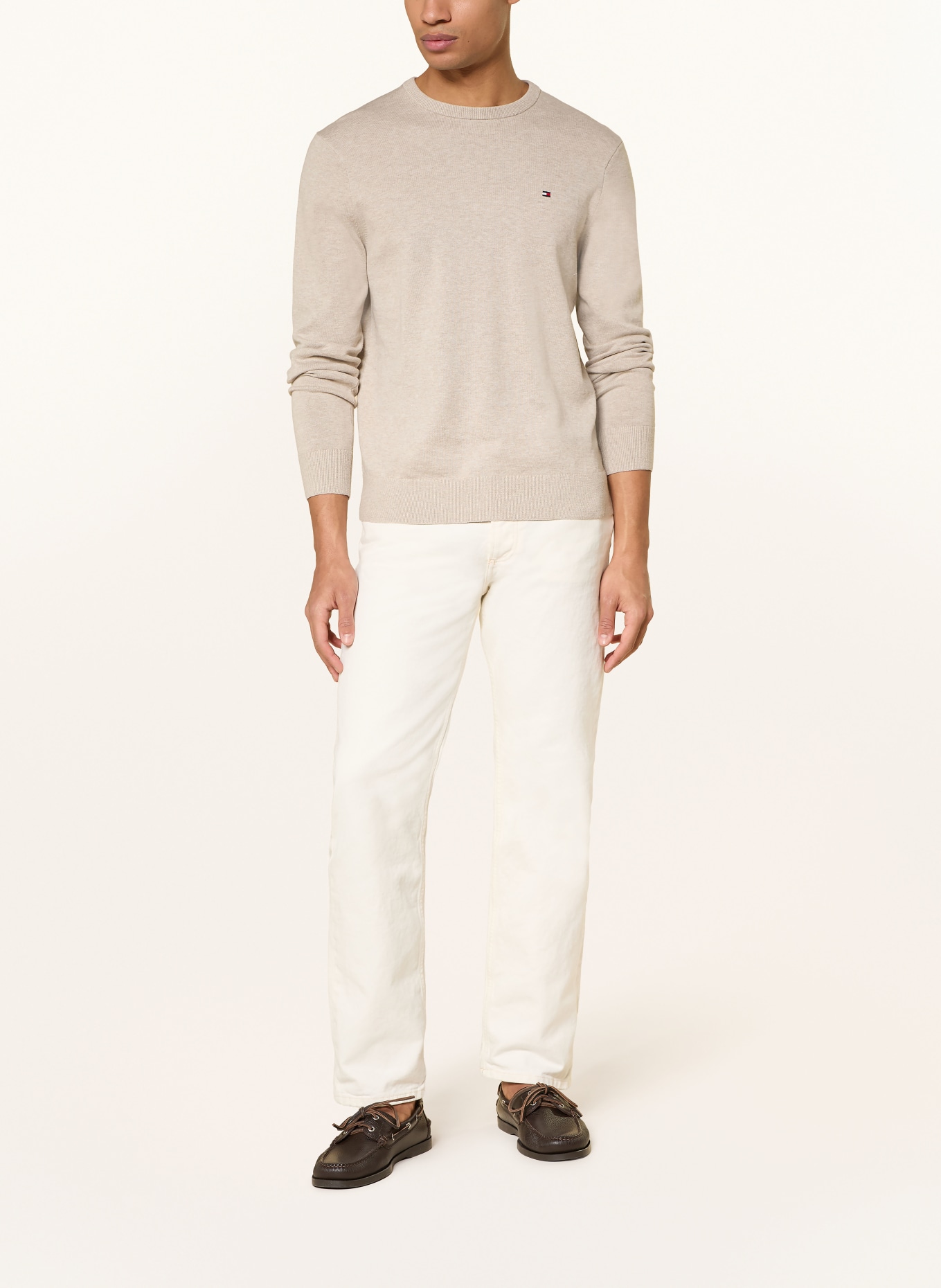 TOMMY HILFIGER Pullover: BEIGE