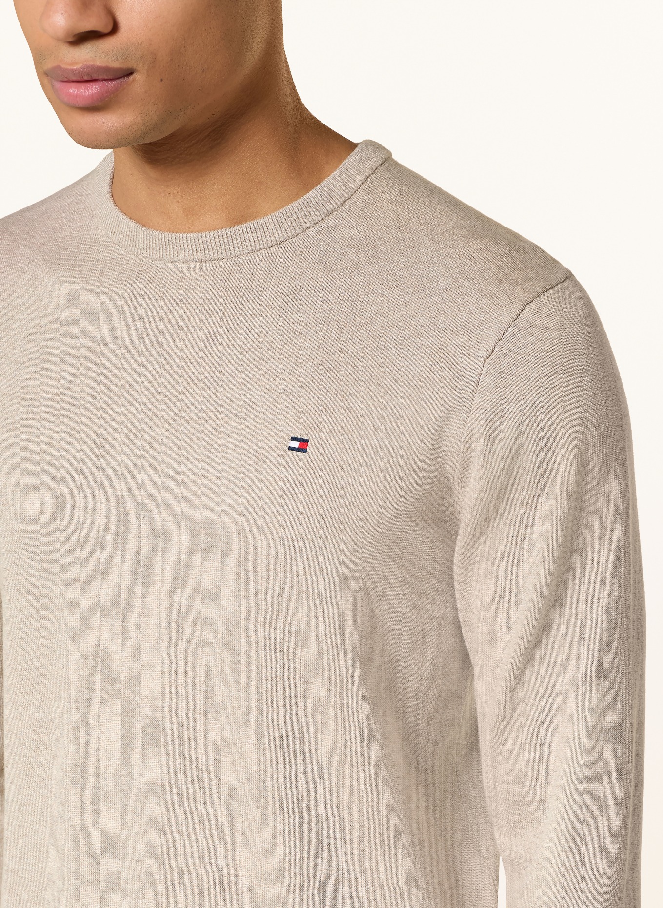 TOMMY HILFIGER Pullover: BEIGE