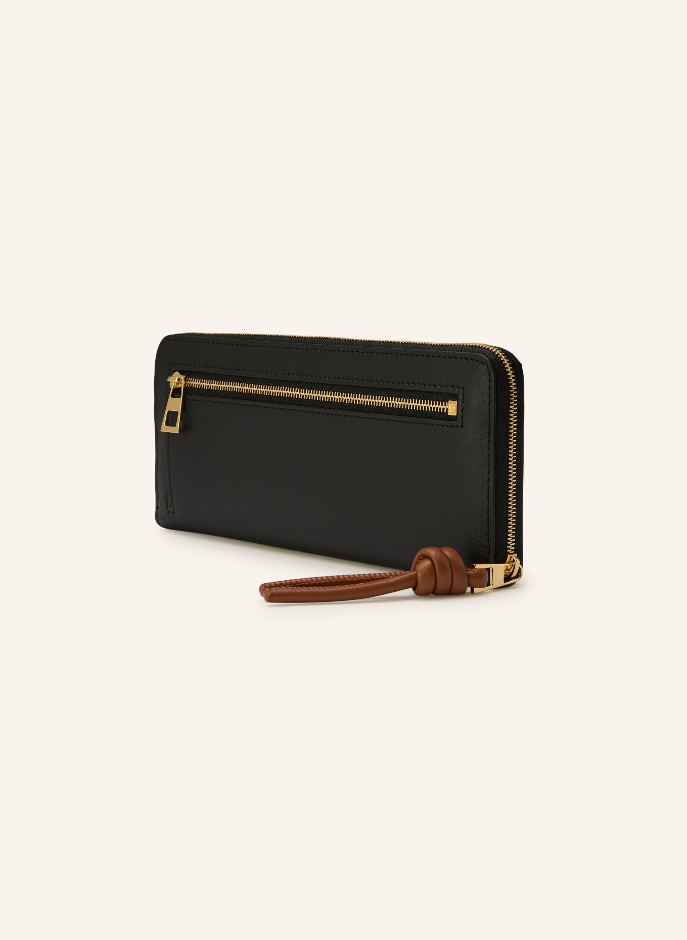 LOEWE Geldbörse: SCHWARZ / GOLD / BRAUN