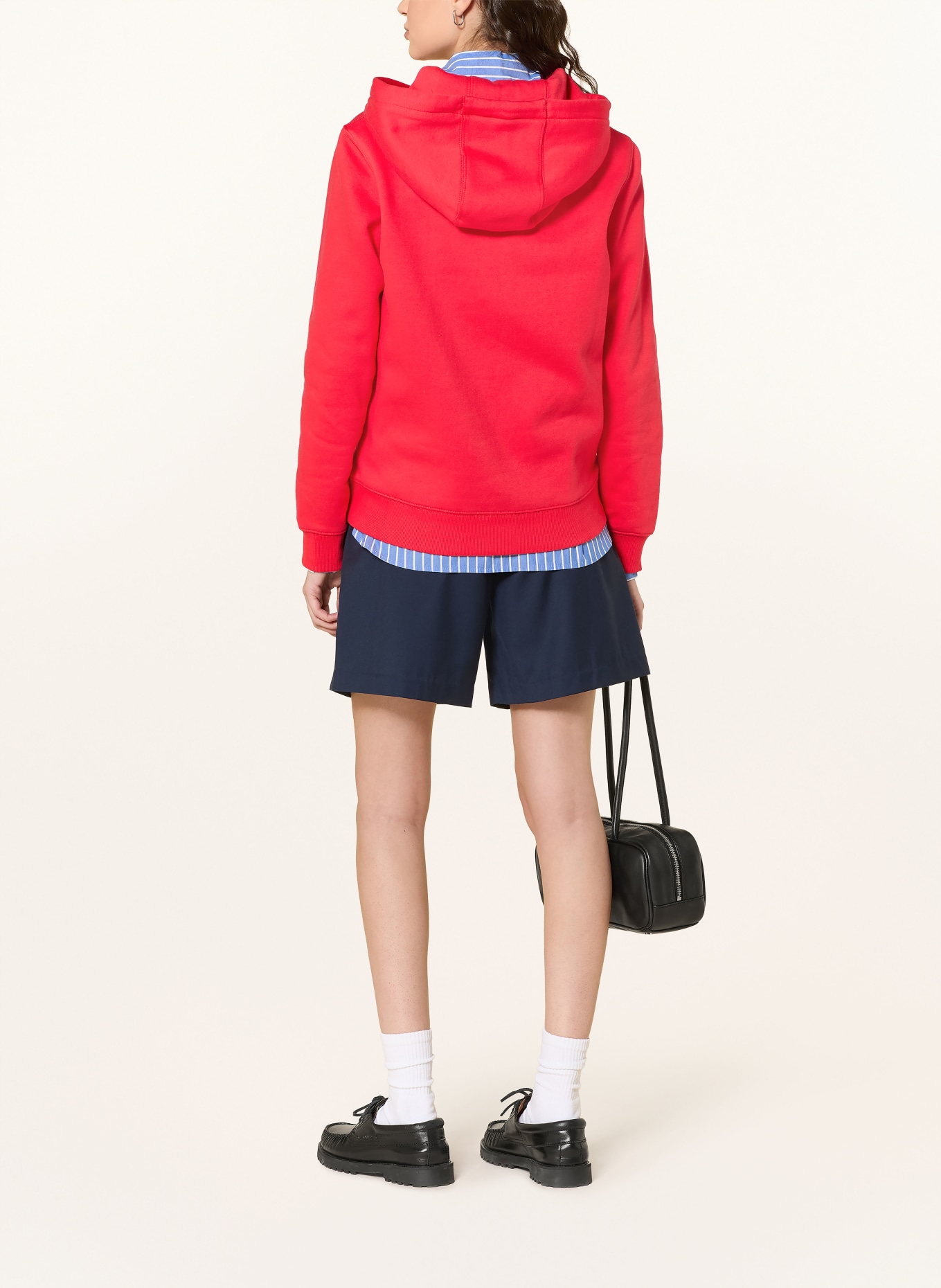 TOMMY JEANS Bluza rozpinana: CZERWONY