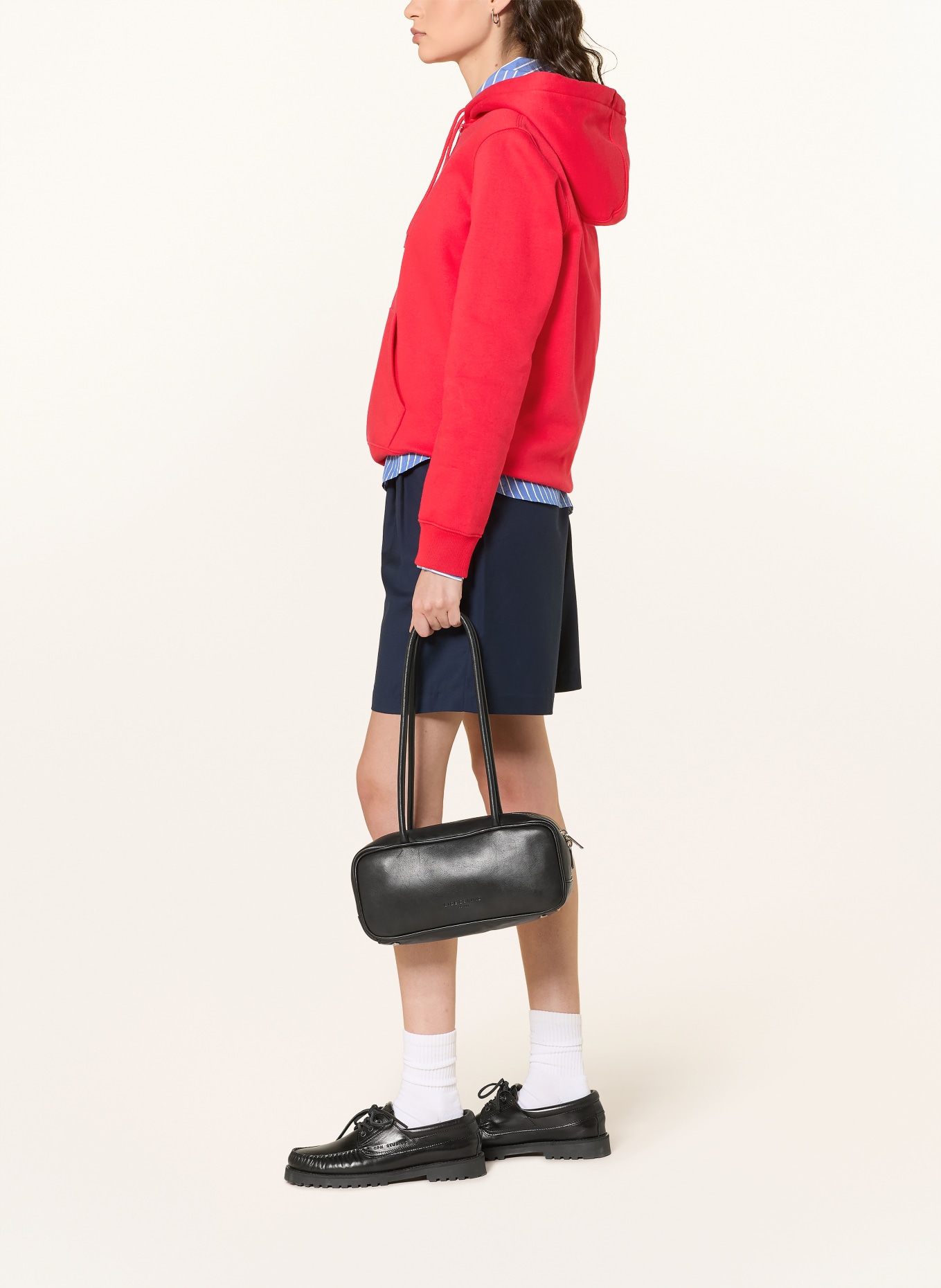 TOMMY JEANS Bluza rozpinana: CZERWONY