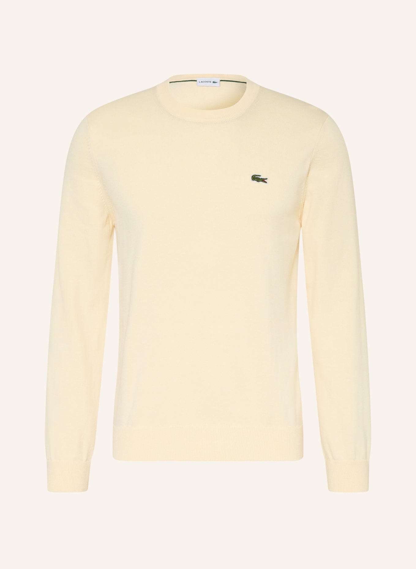 LACOSTE Pullover: ECRU