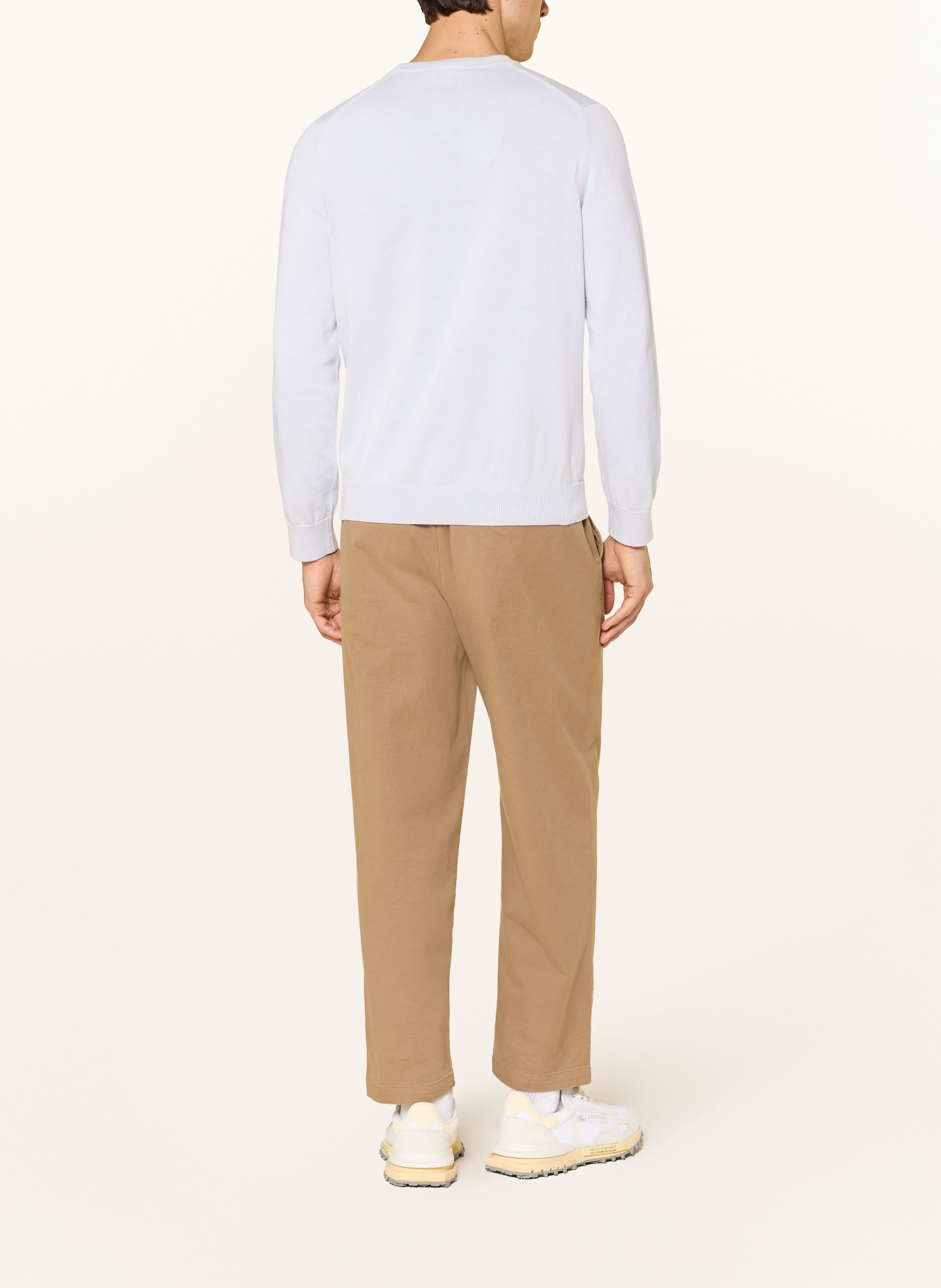 LACOSTE trui: LICHTBLAUW