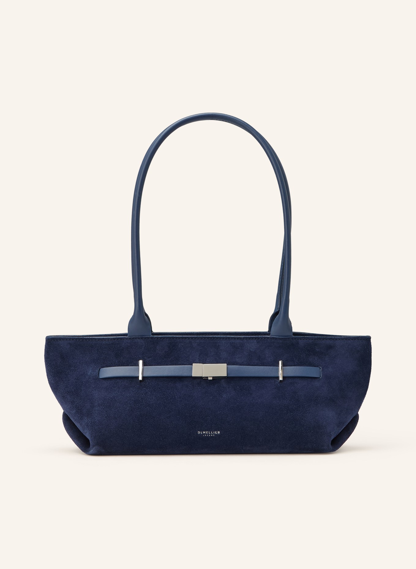 DEMELLIER NEW YORK shoulder bag: DARK BLUE / BLACK