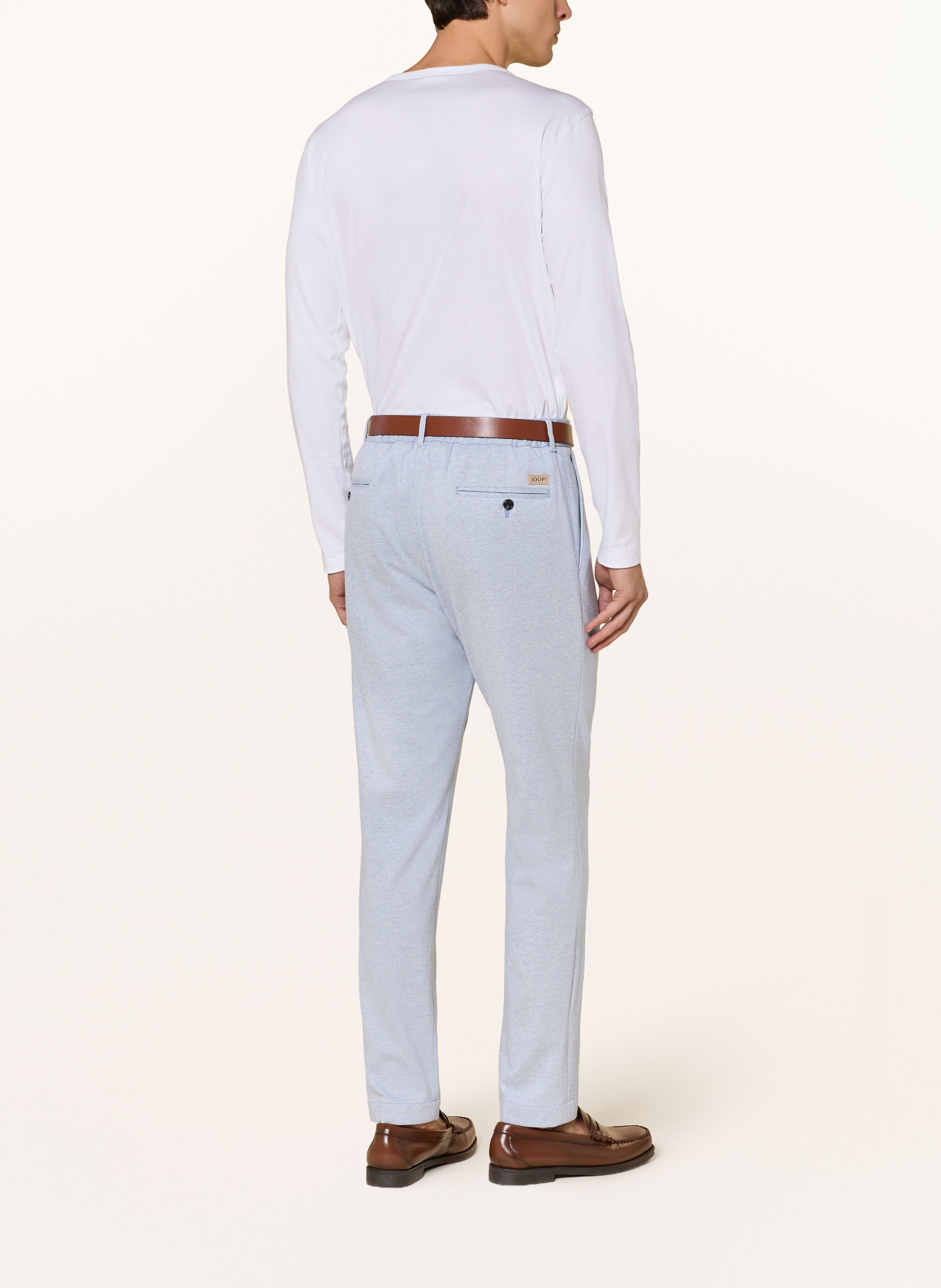 JOOP! Anzughose LESTER Loose Fit aus Jersey: 490 Open Blue 490