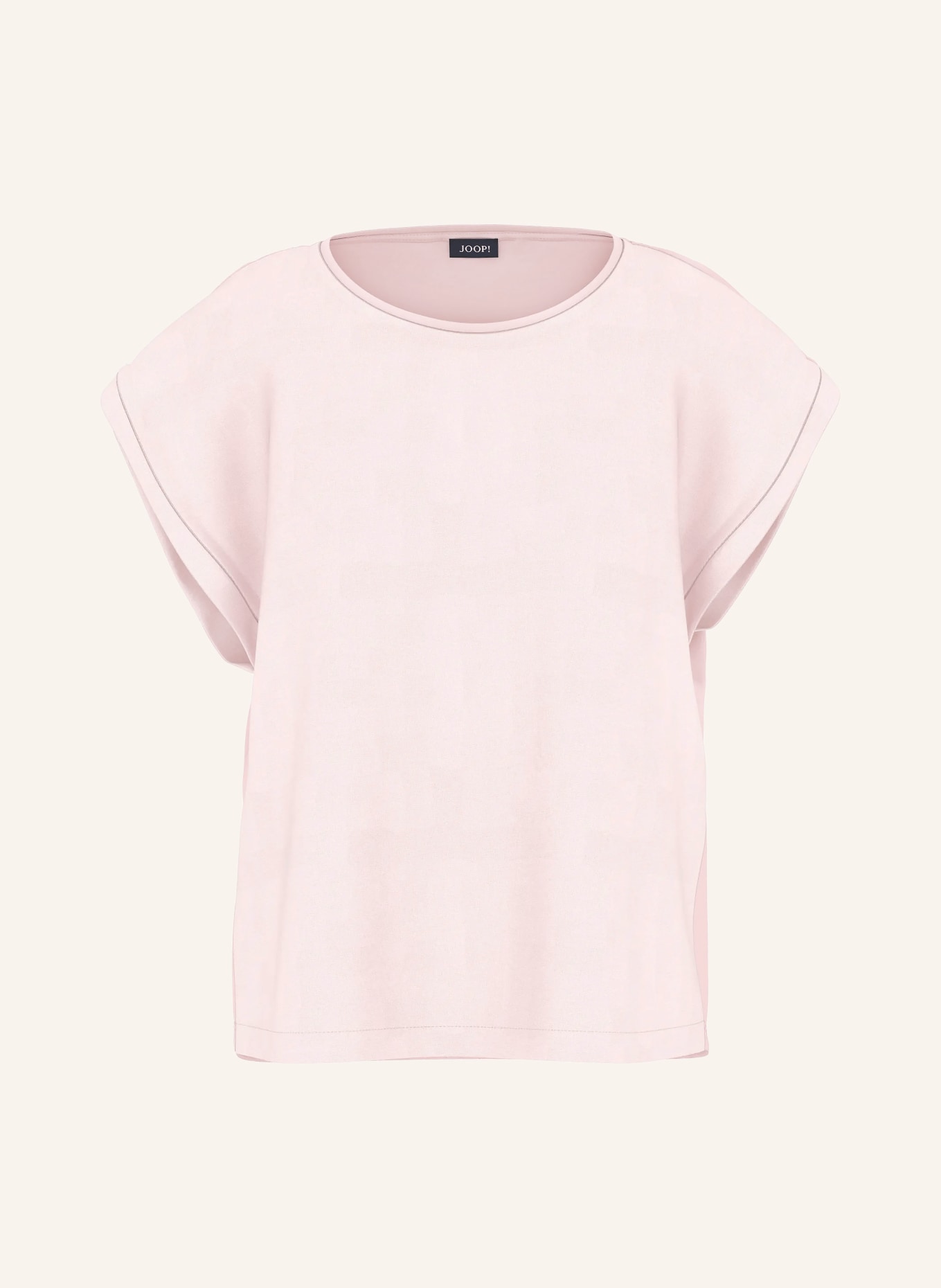 JOOP! TAILA shirt blouse in mixed materials: LIGHT PINK