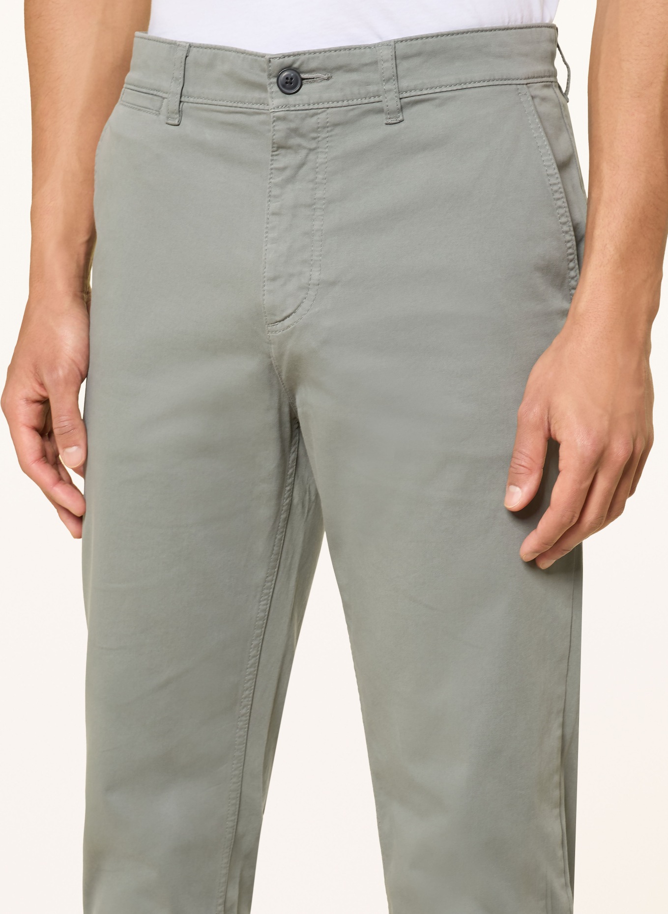 BOSS Chino REGULAR-1 Regular Fit: GRAU