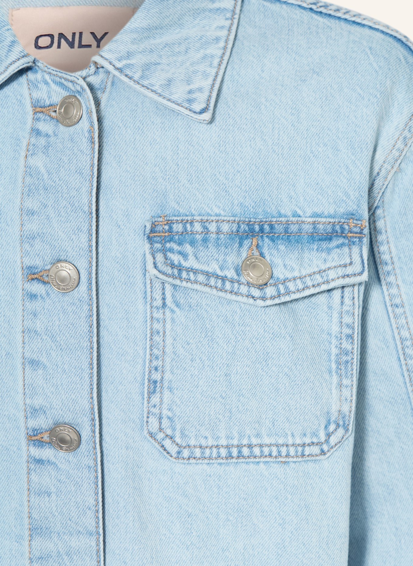 ONLY Denim jacket: LIGHT BLUE DENIM