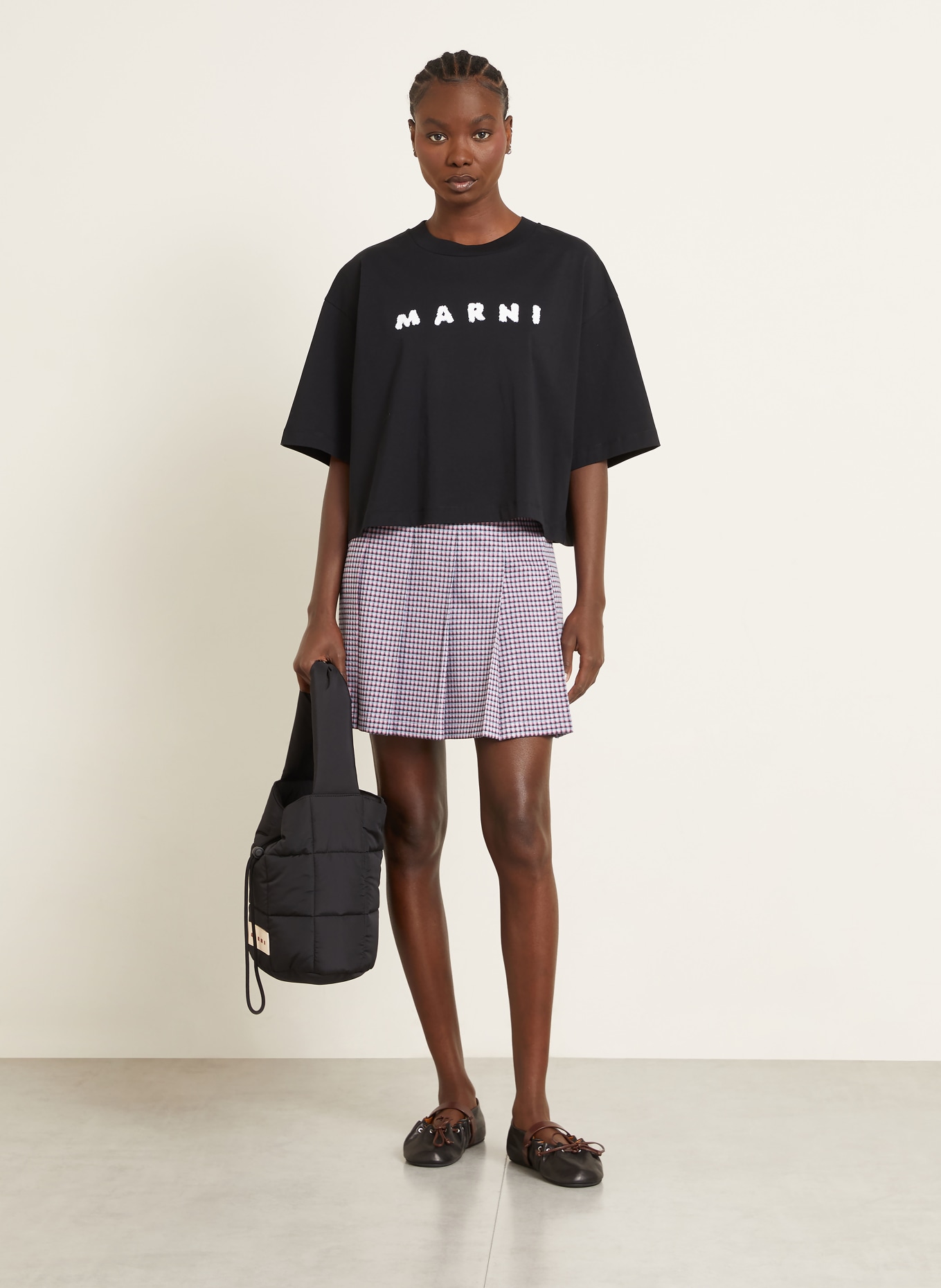 MARNI T-Shirt: SCHWARZ / WEISS