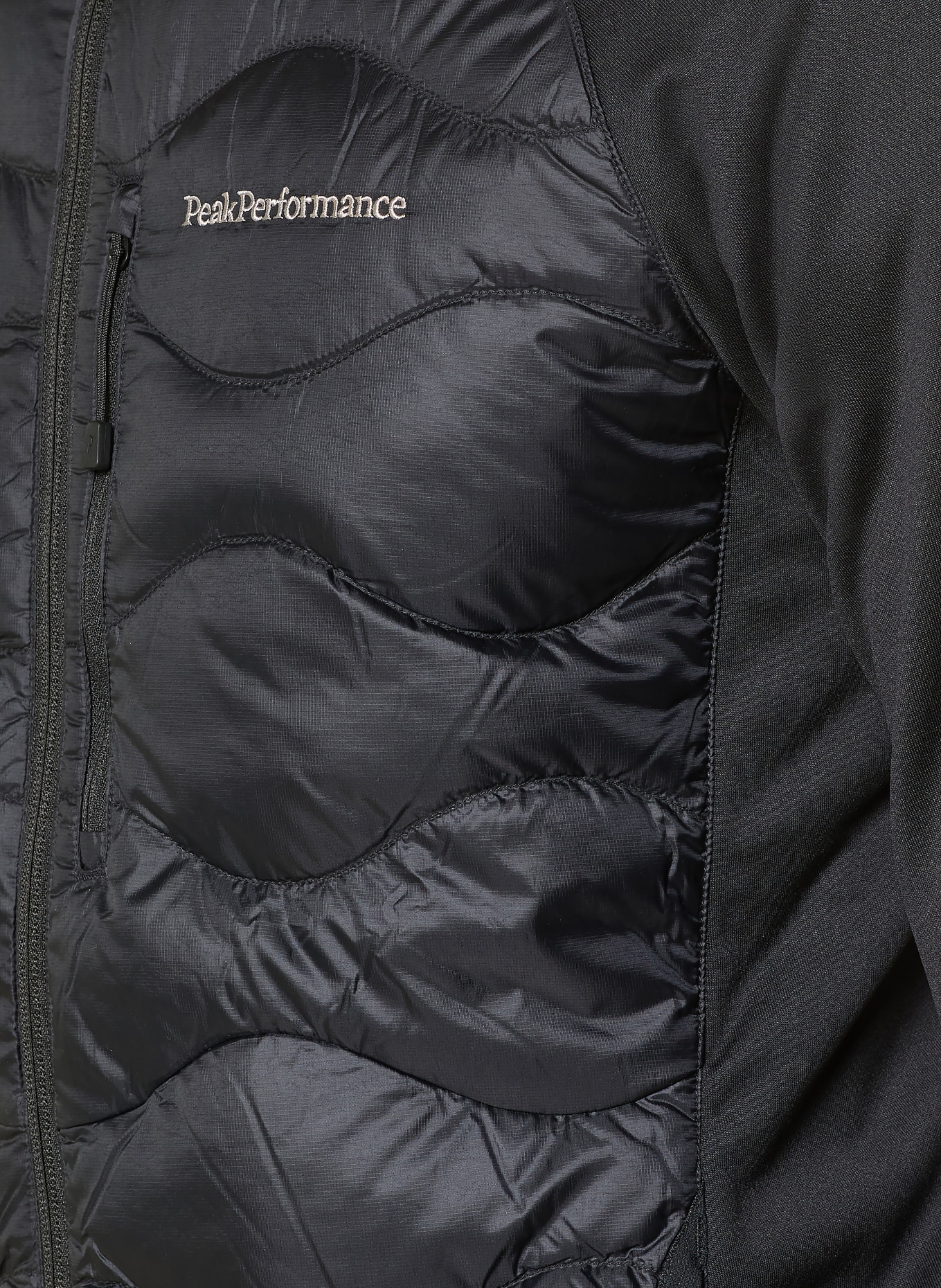 Peak Performance Hybrid-Daunenjacke HELIUM: SCHWARZ