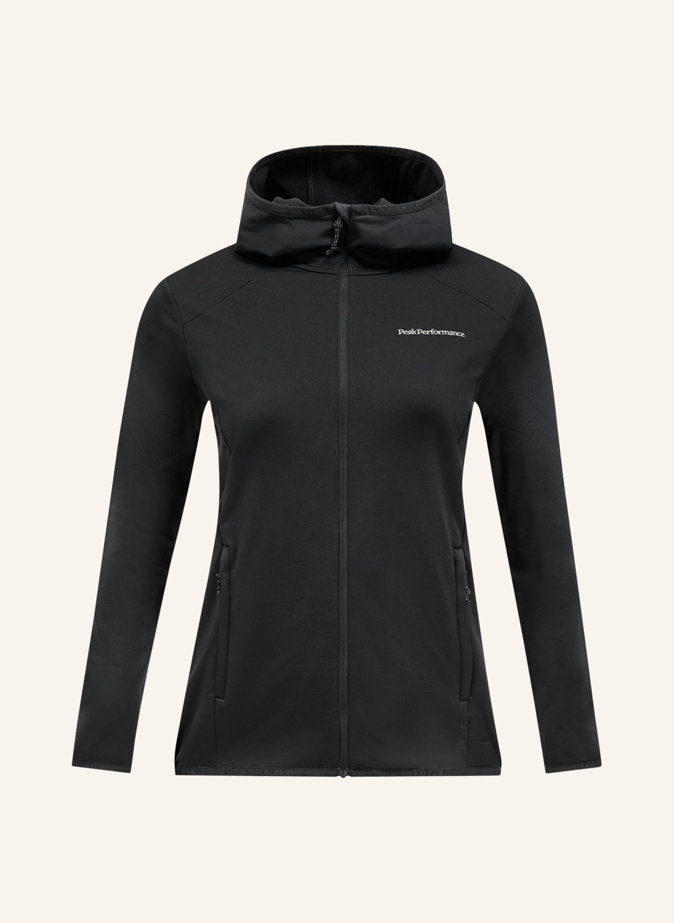 Peak Performance Bunda Midlayer LIGHT: ČERNÁ
