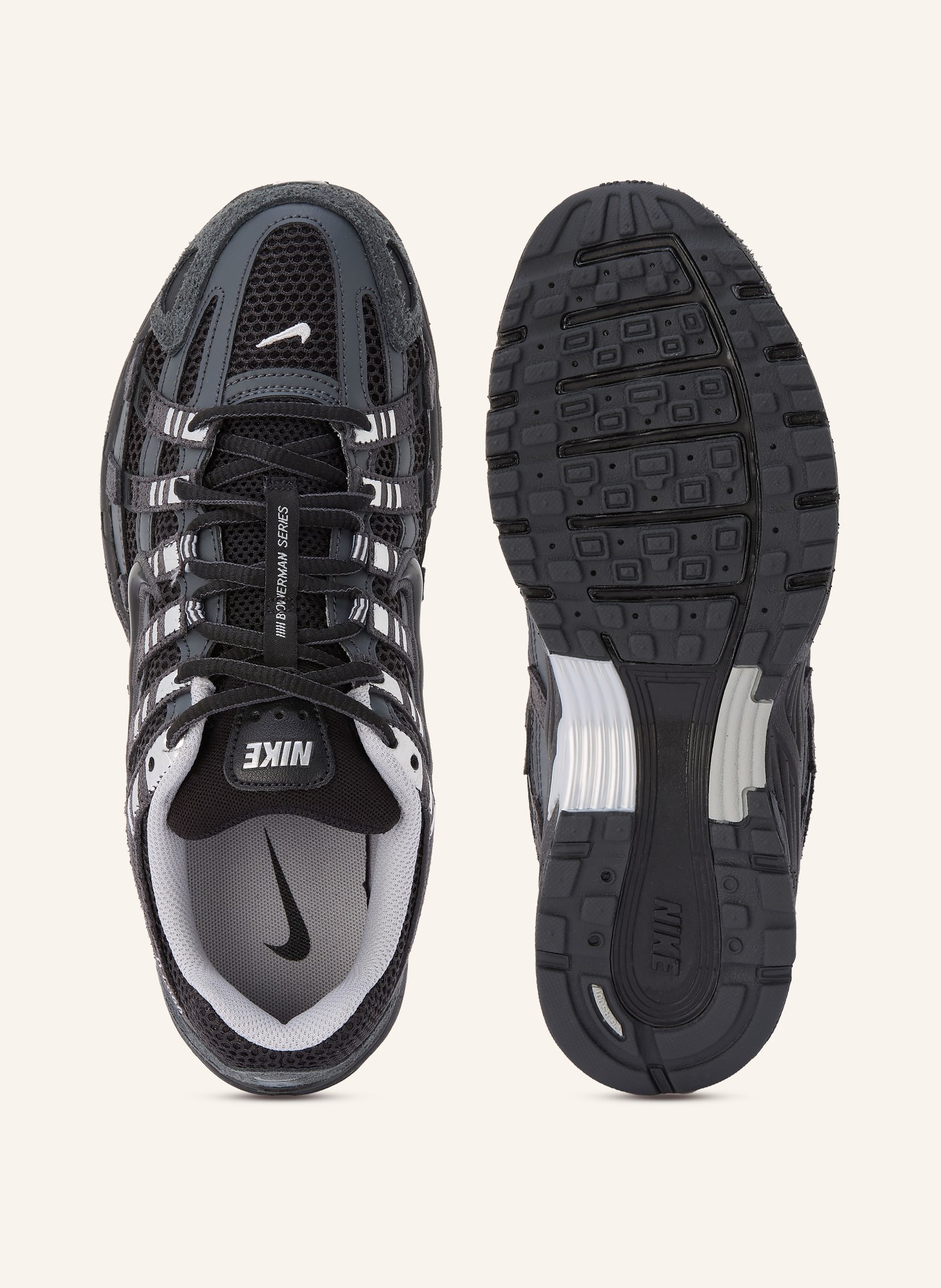 Nike Baskets P-6000 SE: NOIR / ARGENT