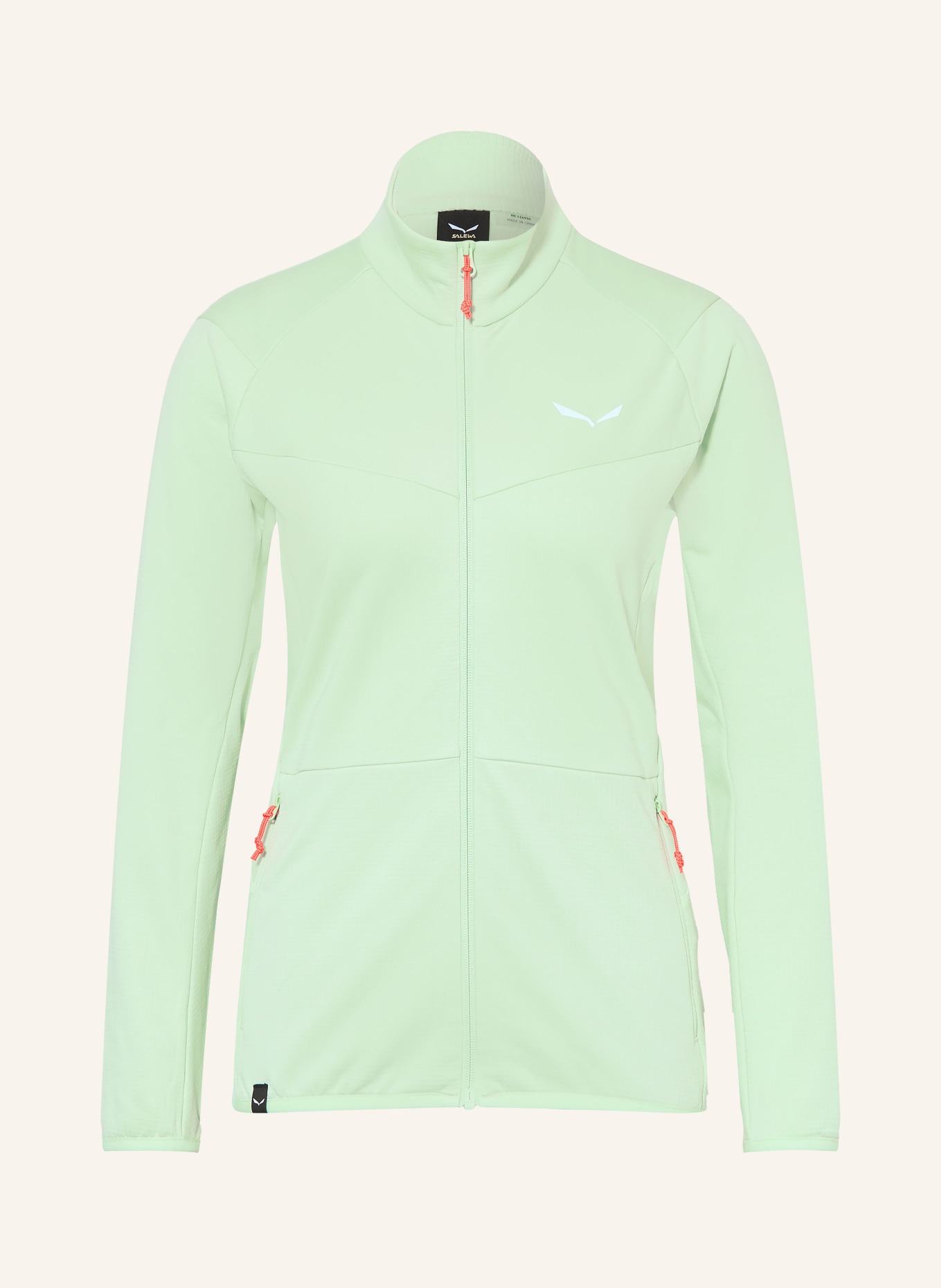 SALEWA Bunda Midlayer PUEZ CAMMINO: SVĚTLE ZELENÁ