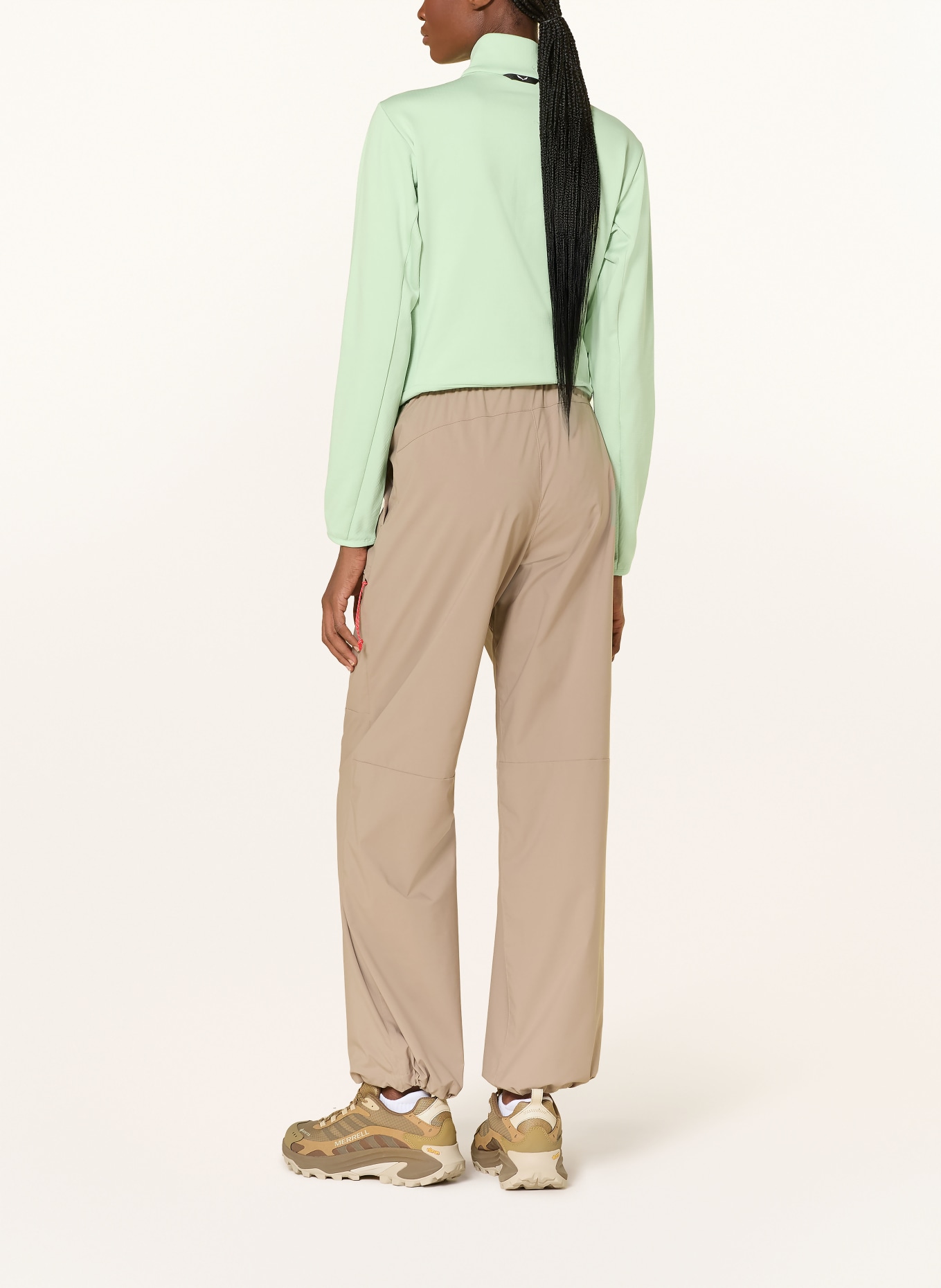 SALEWA Bunda Midlayer PUEZ CAMMINO: SVĚTLE ZELENÁ