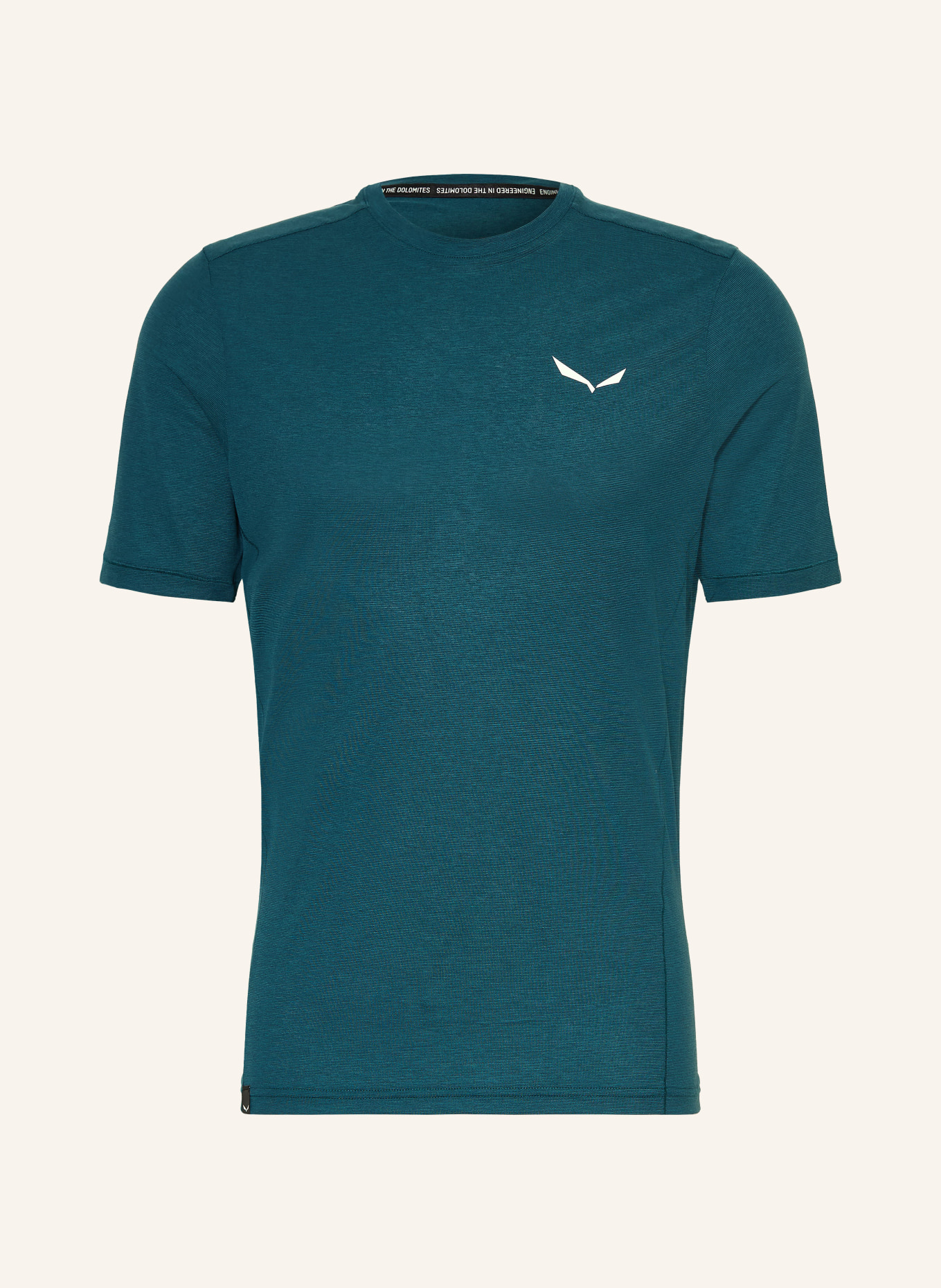 SALEWA T-Shirt PUEZ DRY'TON: PETROL