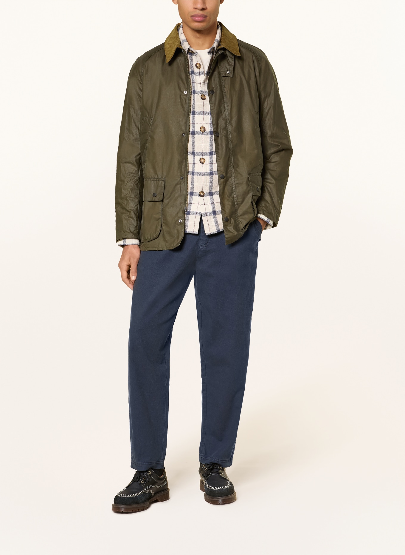 Barbour Fieldjacket ASHBY: KHAKI