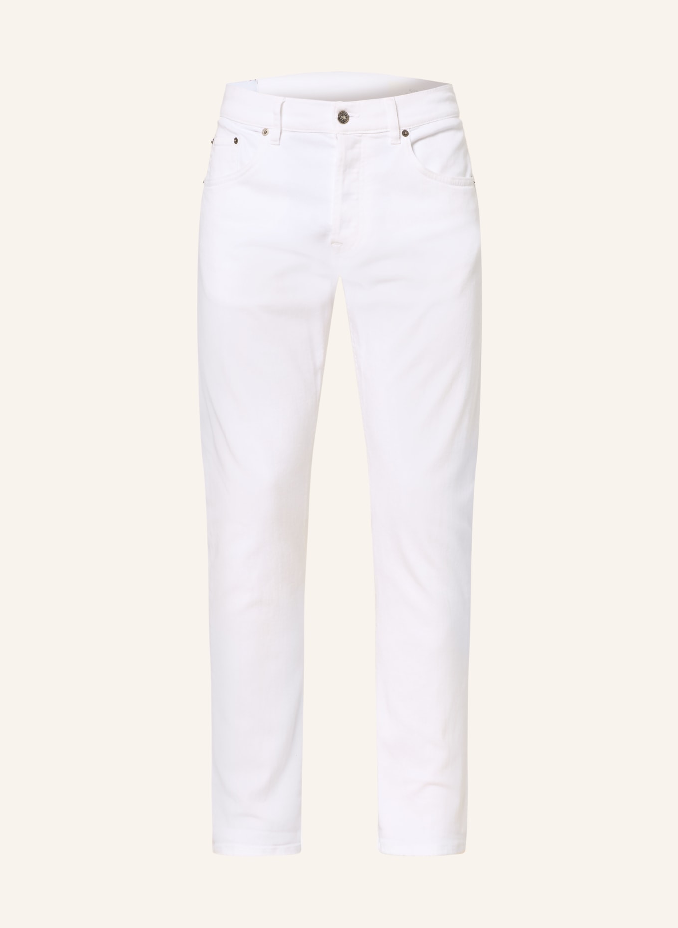 Dondup Jeans ICON Regular Fit: 000 Bianco