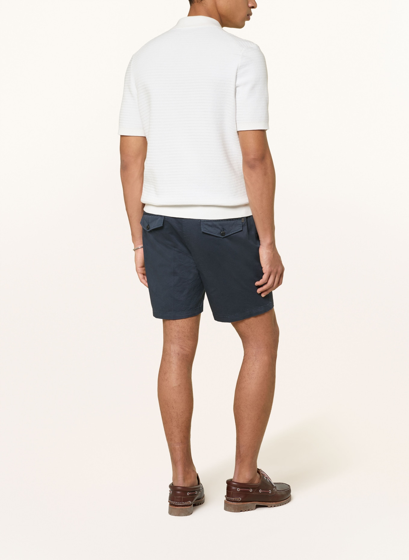 Dondup Chinoshorts MANHEIM: DARK BLUE