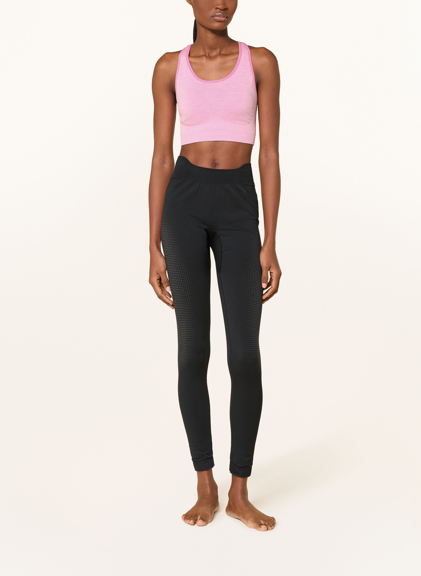 odlo Soutien-gorge de sport SEAMLESS: ROSE FUCHSIA