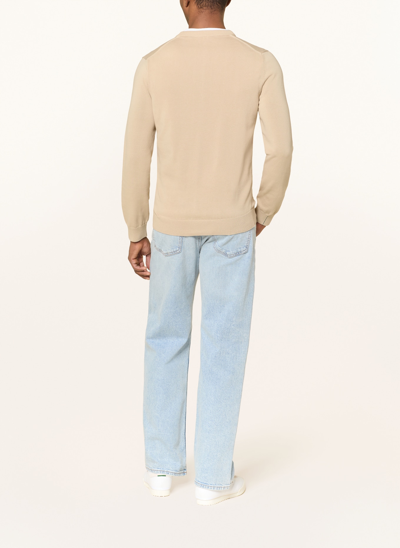 LACOSTE Pullover: BEIGE