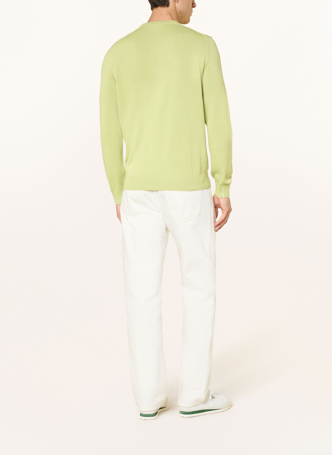 LACOSTE Pullover: HELLGRÜN