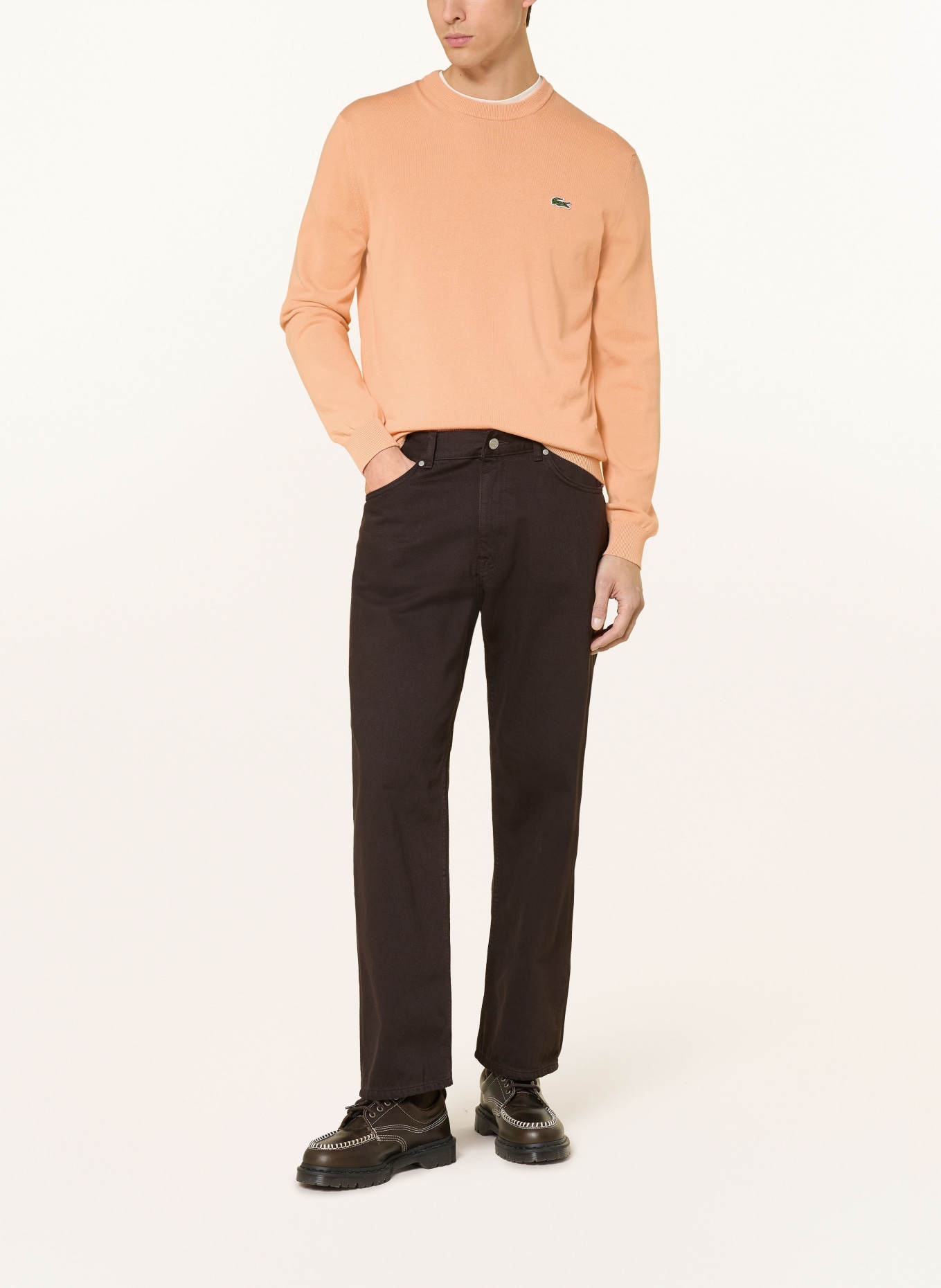 LACOSTE Pullover: HELLORANGE