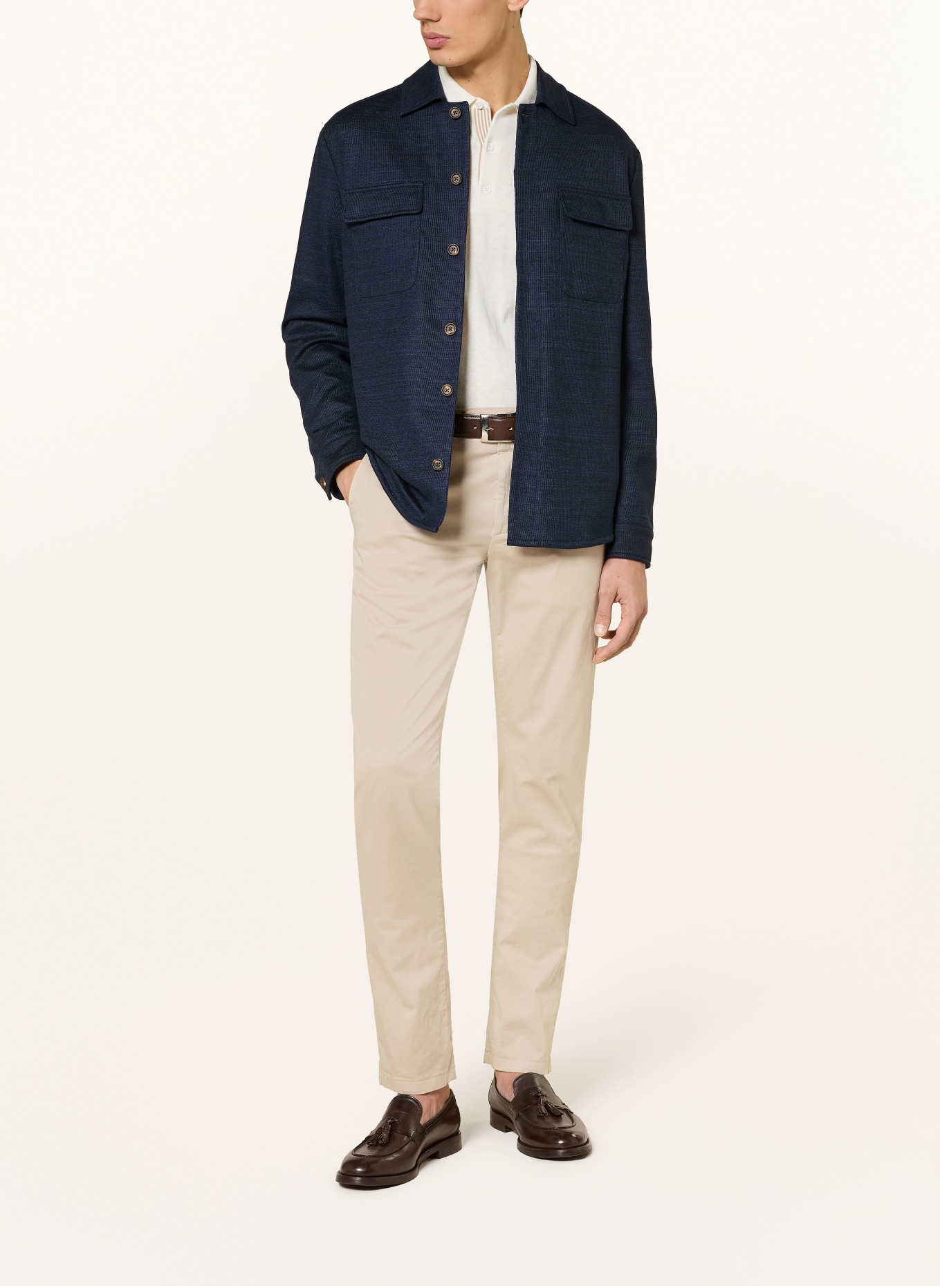 CANALI Chino Regular Fit: BEIGE