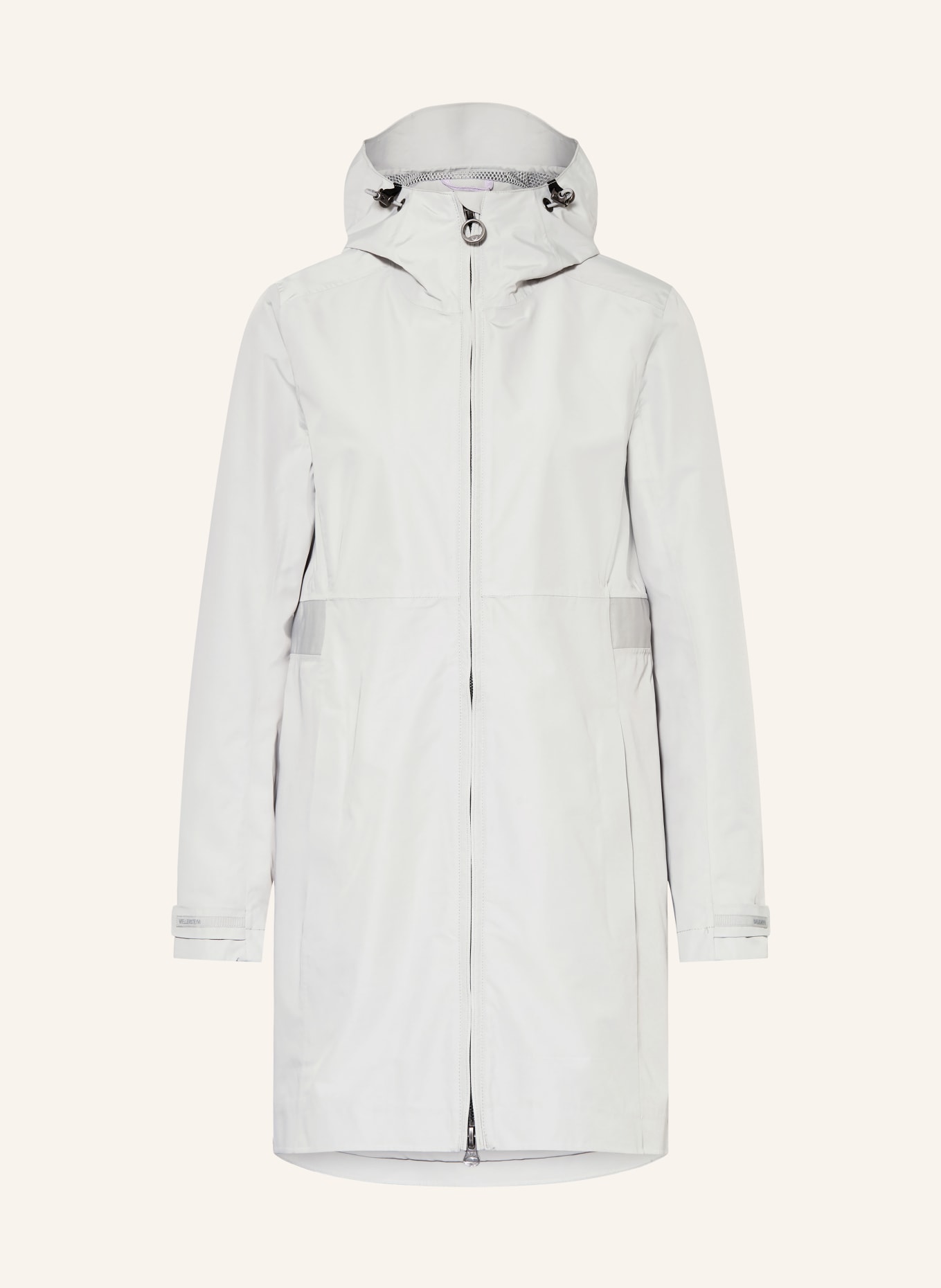 WELLENSTEYN FOREVER LADY parka: LIGHT GRAY