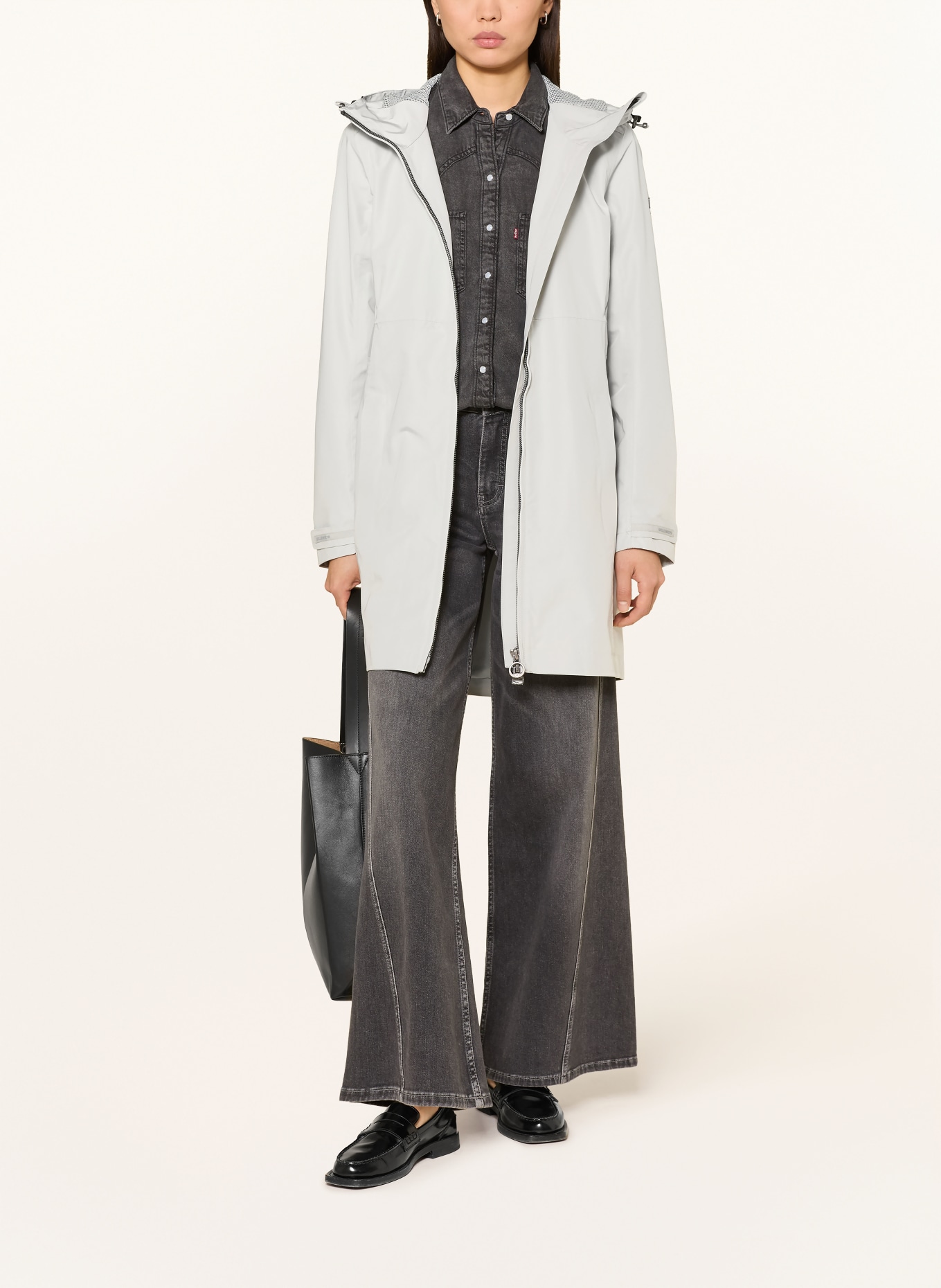 WELLENSTEYN FOREVER LADY parka: LIGHT GRAY