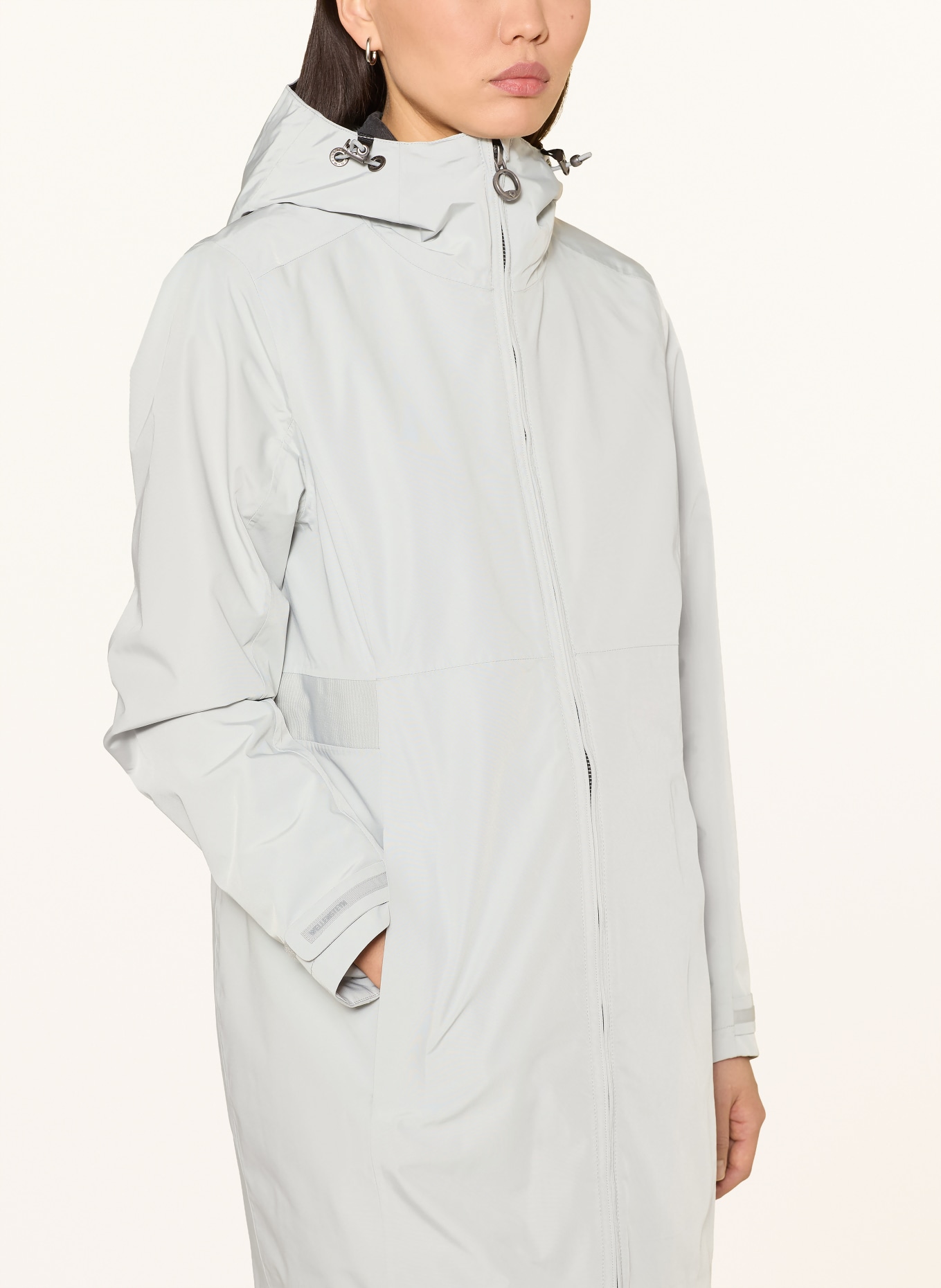 WELLENSTEYN FOREVER LADY parka: LIGHT GRAY